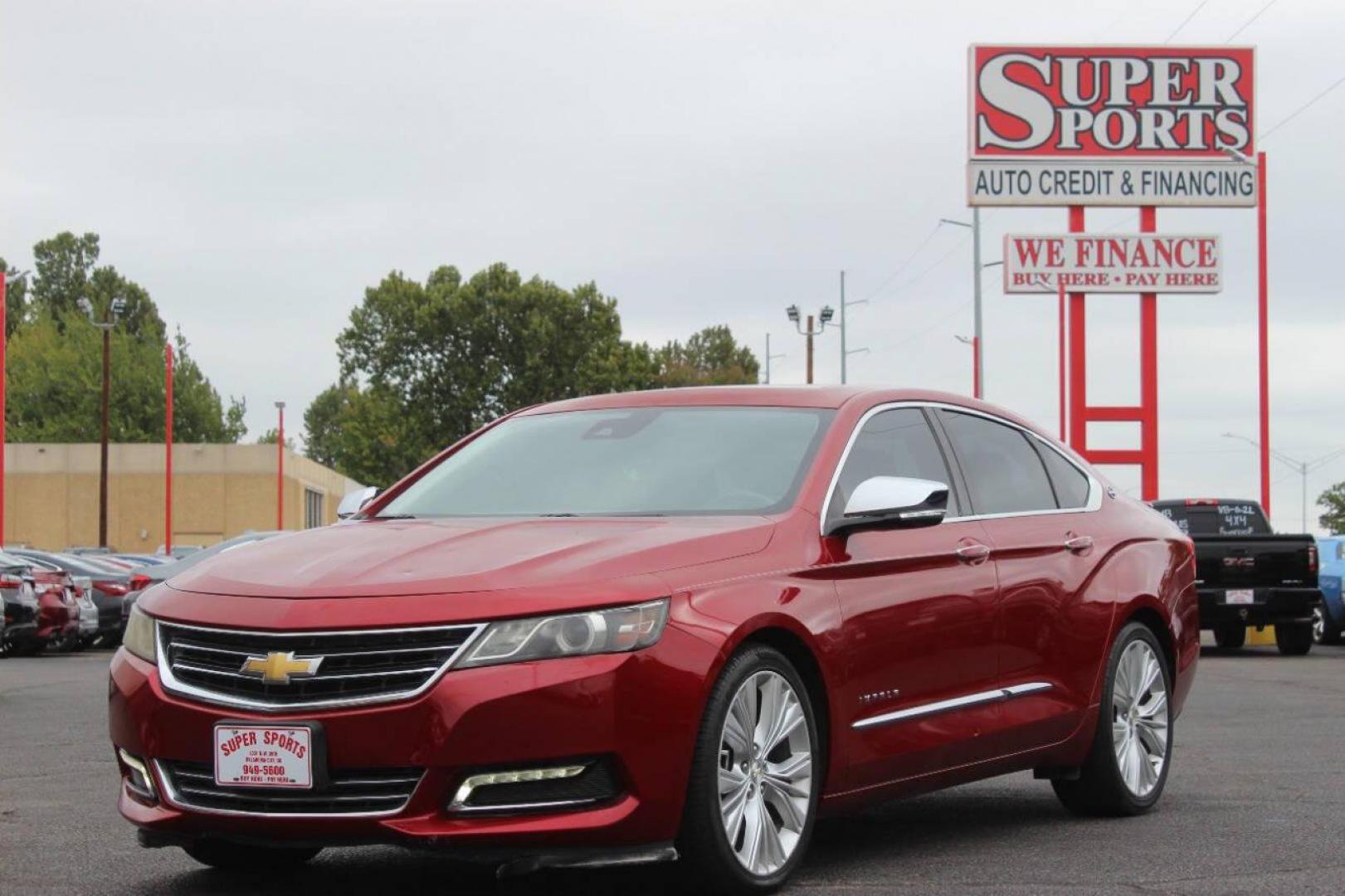 2014 Red Chevrolet Impala 2LZ (1G1155S36EU) with an 3.6L V6 DOHC 24VV FFV engine, 6-Speed Automatic transmission, located at 4301 NW 39th , Oklahoma City, OK, 73112, (405) 949-5600, 35.512135, -97.598671 - Photo#6