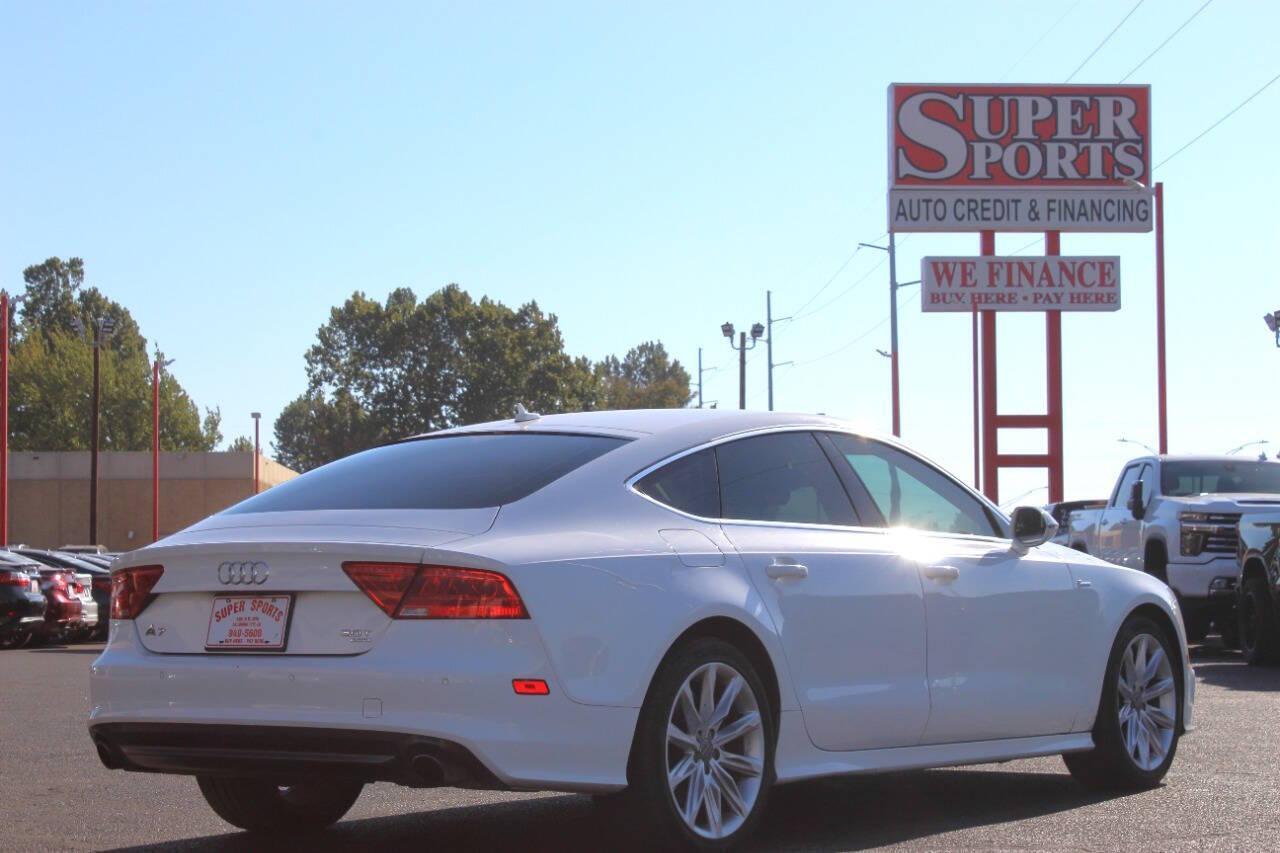 2014 White Audi A7 3.0T Premium quattro (WAU2GAFC1EN) with an 3.0L V6 Supercharger 3.0L V6 engine, Automatic 8-Speed transmission, located at 4301 NW 39th , Oklahoma City, OK, 73112, (405) 949-5600, 35.512135, -97.598671 - NO DRIVERS LICENCE NO-FULL COVERAGE INSURANCE-NO CREDIT CHECK. COME ON OVER TO SUPERSPORTS AND TAKE A LOOK AND TEST DRIVE. PLEASE GIVE US A CALL AT (405) 949-5600. NO LICENSIA DE MANEJAR- NO SEGURO DE COBERTURA TOTAL- NO VERIFICACCION DE CREDITO. POR FAVOR VENGAN A SUPERSPORTS, ECHE UN - Photo#2