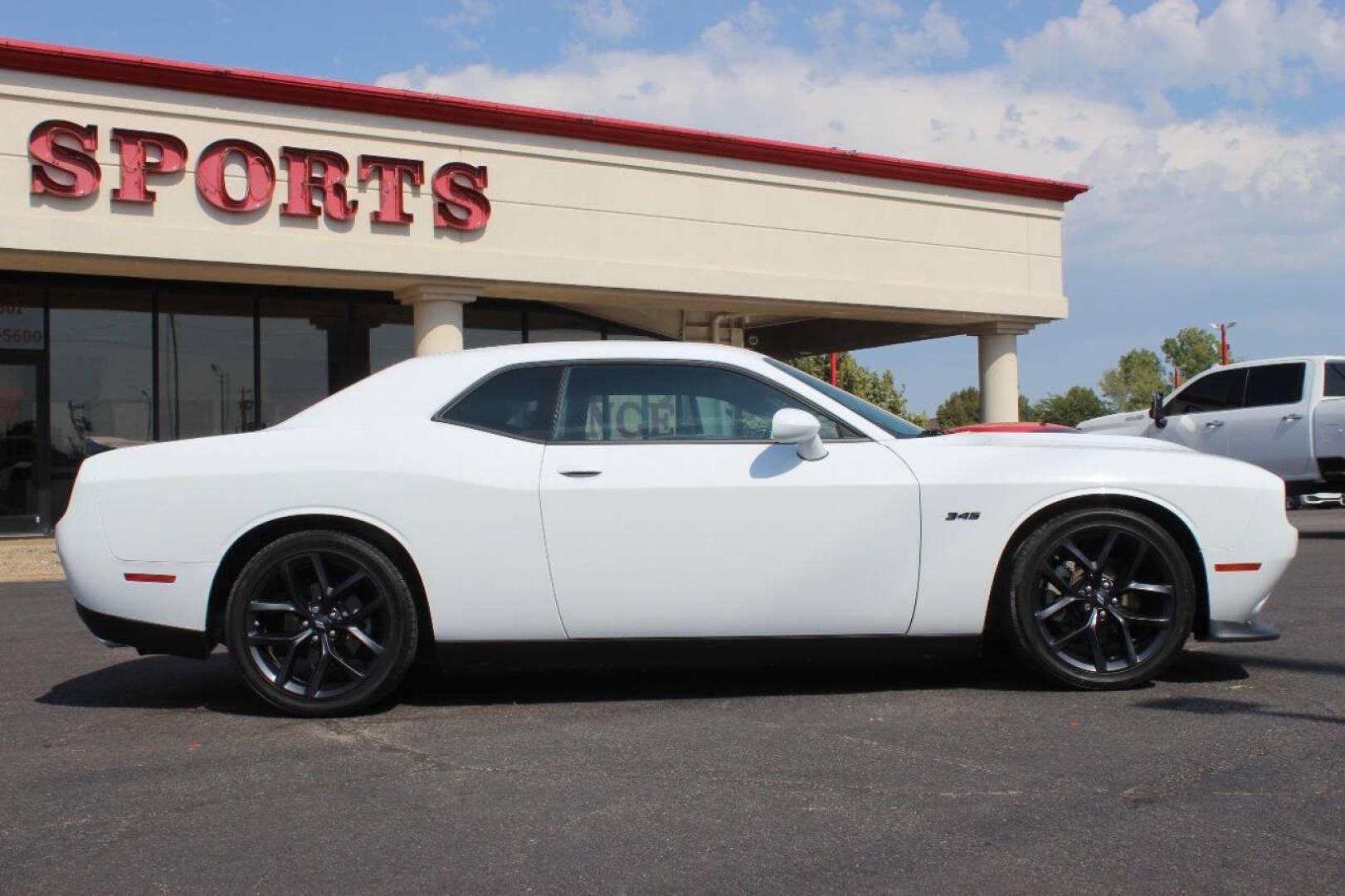 2023 White Dodge Challenger R/T Plus (2C3CDZBT7PH) with an 5.7L V8 OHV 16V engine, 6A transmission, located at 4301 NW 39th , Oklahoma City, OK, 73112, (405) 949-5600, 35.512135, -97.598671 - NO DRIVERS LICENCE NO-FULL COVERAGE INSURANCE-NO CREDIT CHECK. COME ON OVER TO SUPERSPORTS AND TAKE A LOOK AND TEST DRIVE. PLEASE GIVE US A CALL AT (405) 949-5600. NO LICENSIA DE MANEJAR- NO SEGURO DE COBERTURA TOTAL- NO VERIFICACCION DE CREDITO. POR FAVOR VENGAN A SUPERSPORTS, ECHE UN - Photo#3