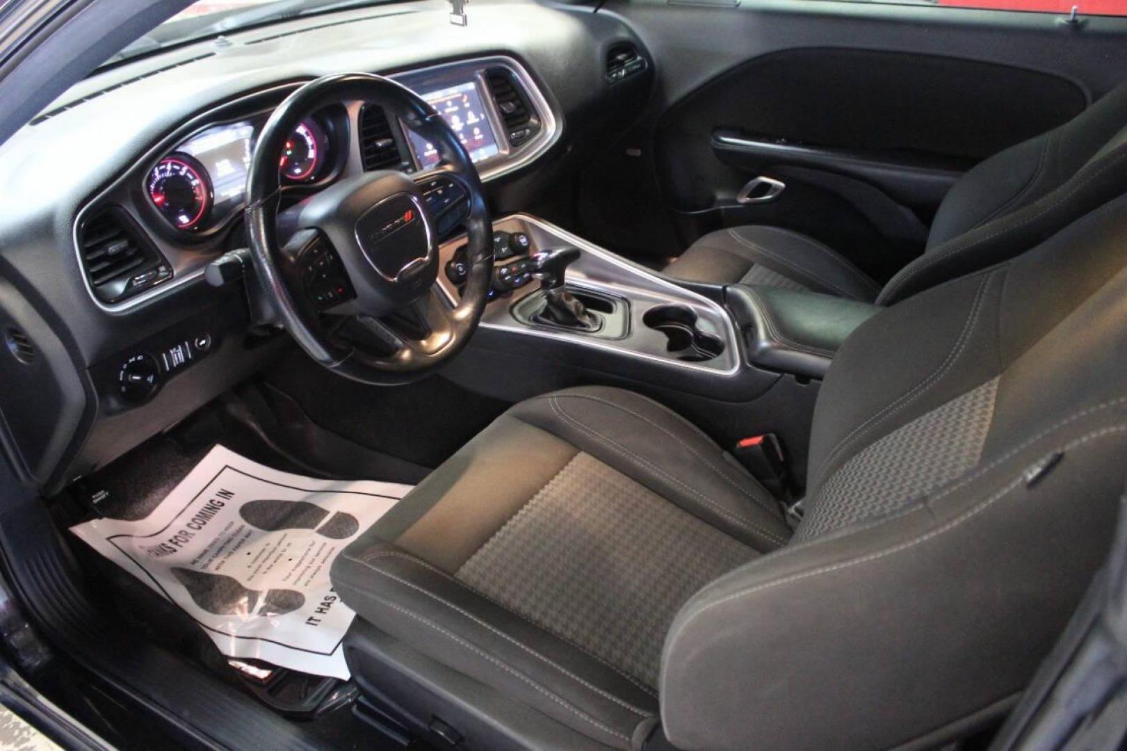 2020 Black Dodge Challenger SXT (2C3CDZAGXLH) with an 3.6L V6 DOHC 24V engine, 8A transmission, located at 4301 NW 39th , Oklahoma City, OK, 73112, (405) 949-5600, 35.512135, -97.598671 - NO DRIVERS LICENCE NO-FULL COVERAGE INSURANCE-NO CREDIT CHECK. COME ON OVER TO SUPERSPORTS AND TAKE A LOOK AND TEST DRIVE. PLEASE GIVE US A CALL AT (405) 949-5600. NO LICENSIA DE MANEJAR- NO SEGURO DE COBERTURA TOTAL- NO VERIFICACCION DE CREDITO. POR FAVOR VENGAN A SUPERSPORTS, ECHE UN - Photo#14