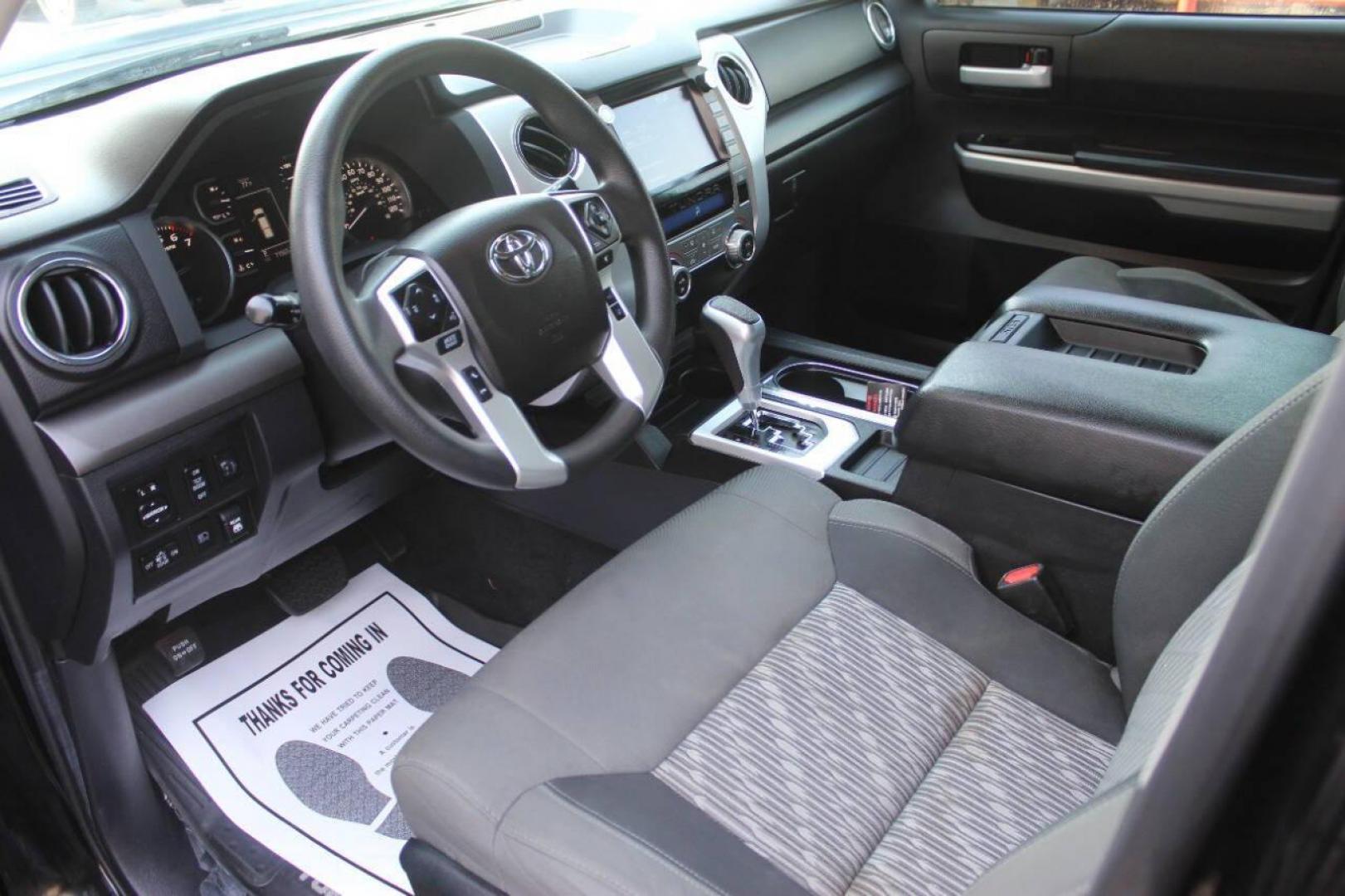 2021 Black Toyota Tundra SR5 5.7L V8 CrewMax 2WD (5TFEY5F17MX) with an 5.7L V8 DOHC 32V engine, 6A transmission, located at 4301 NW 39th , Oklahoma City, OK, 73112, (405) 949-5600, 35.512135, -97.598671 - NO DRIVERS LICENCE NO-FULL COVERAGE INSURANCE-NO CREDIT CHECK. COME ON OVER TO SUPERSPORTS AND TAKE A LOOK AND TEST DRIVE. PLEASE GIVE US A CALL AT (405) 949-5600. NO LICENSIA DE MANEJAR- NO SEGURO DE COBERTURA TOTAL- NO VERIFICACCION DE CREDITO. POR FAVOR VENGAN A SUPERSPORTS, ECHE UN - Photo#16