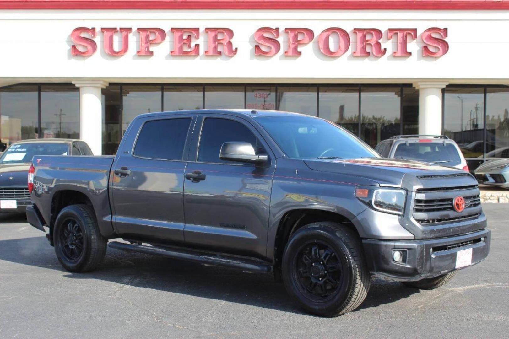 2015 Pewter Toyota Tundra SR5 4.6L V8 CrewMax 2WD (5TFEM5F11FX) with an 4.6L V8 DOHC 32V engine, 6-Speed Automatic transmission, located at 4301 NW 39th , Oklahoma City, OK, 73112, (405) 949-5600, 35.512135, -97.598671 - NO DRIVERS LICENCE NO-FULL COVERAGE INSURANCE-NO CREDIT CHECK. COME ON OVER TO SUPERSPORTS AND TAKE A LOOK AND TEST DRIVE. PLEASE GIVE US A CALL AT (405) 949-5600. NO LICENSIA DE MANEJAR- NO SEGURO DE COBERTURA TOTAL- NO VERIFICACCION DE CREDITO. POR FAVOR VENGAN A SUPERSPORTS, ECHE UN - Photo#0
