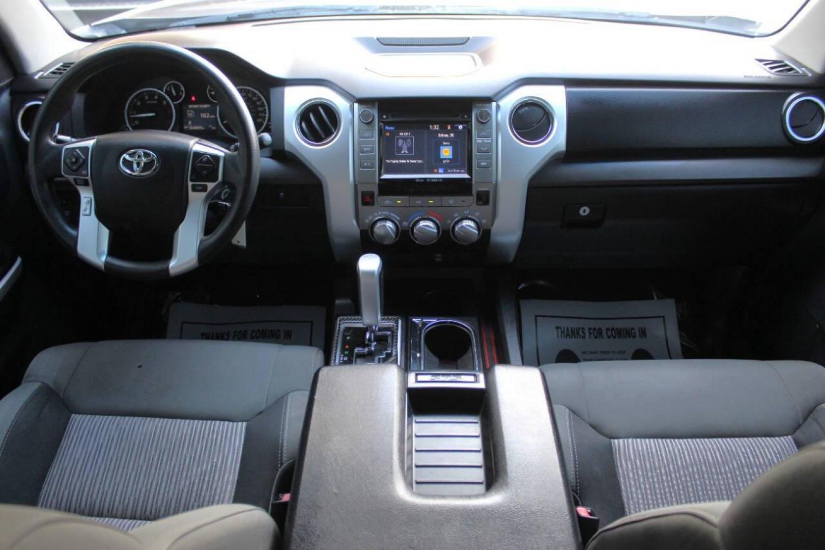 2015 Pewter Toyota Tundra SR5 4.6L V8 CrewMax 2WD (5TFEM5F11FX) with an 4.6L V8 DOHC 32V engine, 6-Speed Automatic transmission, located at 4301 NW 39th , Oklahoma City, OK, 73112, (405) 949-5600, 35.512135, -97.598671 - NO DRIVERS LICENCE NO-FULL COVERAGE INSURANCE-NO CREDIT CHECK. COME ON OVER TO SUPERSPORTS AND TAKE A LOOK AND TEST DRIVE. PLEASE GIVE US A CALL AT (405) 949-5600. NO LICENSIA DE MANEJAR- NO SEGURO DE COBERTURA TOTAL- NO VERIFICACCION DE CREDITO. POR FAVOR VENGAN A SUPERSPORTS, ECHE UN - Photo#16