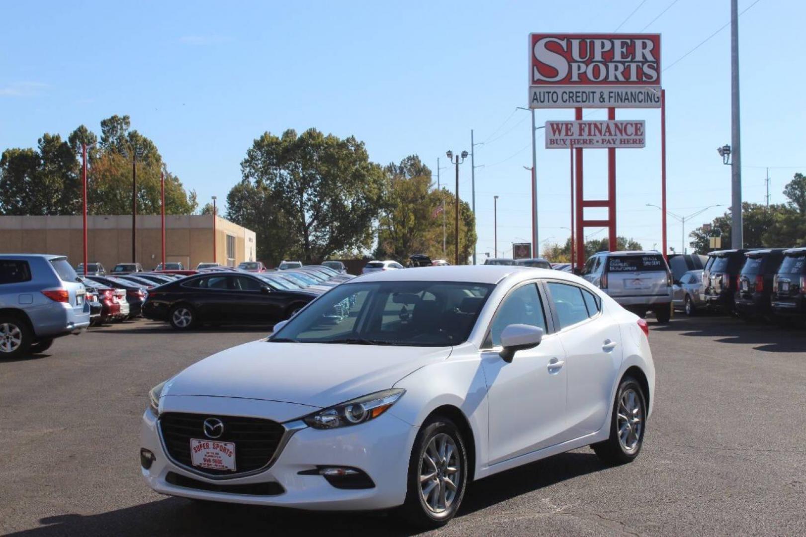 2017 White Mazda MAZDA3 i Sport AT 4-Door (3MZBN1U73HM) with an 2.0L L4 DOHC 16V engine, 6A transmission, located at 4301 NW 39th , Oklahoma City, OK, 73112, (405) 949-5600, 35.512135, -97.598671 - NO DRIVERS LICENCE NO-FULL COVERAGE INSURANCE-NO CREDIT CHECK. COME ON OVER TO SUPERSPORTS AND TAKE A LOOK AND TEST DRIVE. PLEASE GIVE US A CALL AT (405) 949-5600. NO LICENSIA DE MANEJAR- NO SEGURO DE COBERTURA TOTAL- NO VERIFICACCION DE CREDITO. POR FAVOR VENGAN A SUPERSPORTS, ECHE UN - Photo#6
