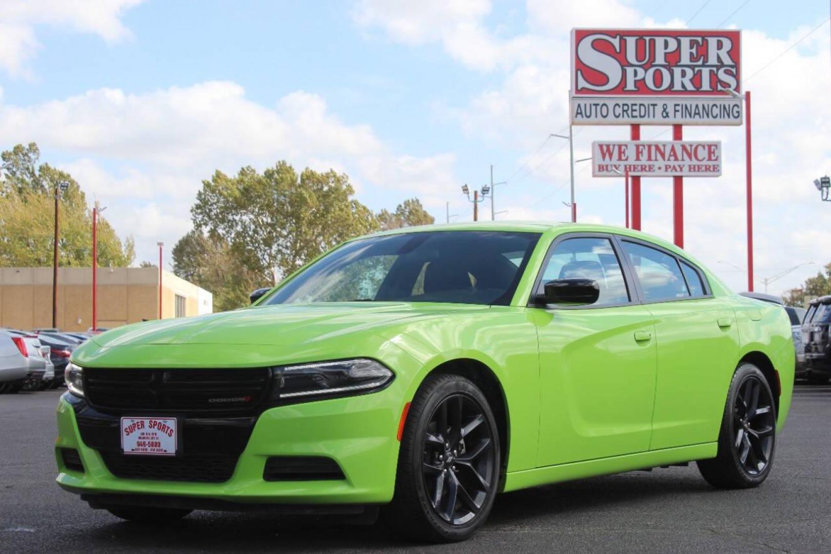 2023 Lime Green Dodge Charger SXT (2C3CDXBG6PH) with an 3.6L V6 DOHC 24V engine, 8A transmission, located at 4301 NW 39th , Oklahoma City, OK, 73112, (405) 949-5600, 35.512135, -97.598671 - NO DRIVERS LICENCE NO-FULL COVERAGE INSURANCE-NO CREDIT CHECK. COME ON OVER TO SUPERSPORTS AND TAKE A LOOK AND TEST DRIVE. PLEASE GIVE US A CALL AT (405) 949-5600. NO LICENSIA DE MANEJAR- NO SEGURO DE COBERTURA TOTAL- NO VERIFICACCION DE CREDITO. POR FAVOR VENGAN A SUPERSPORTS, ECHE UN - Photo#7
