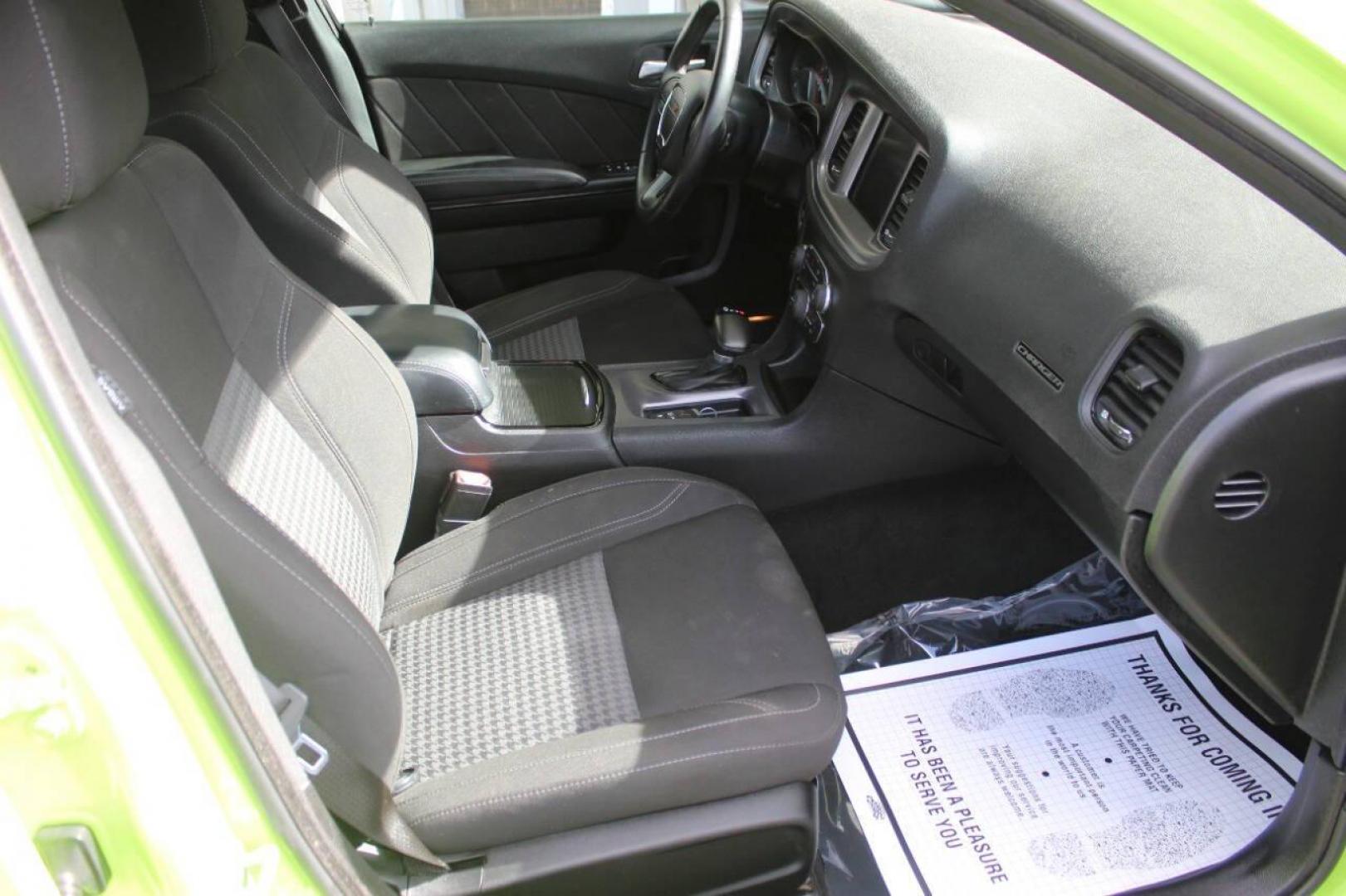 2023 Lime Green Dodge Charger SXT (2C3CDXBG6PH) with an 3.6L V6 DOHC 24V engine, 8A transmission, located at 4301 NW 39th , Oklahoma City, OK, 73112, (405) 949-5600, 35.512135, -97.598671 - NO DRIVERS LICENCE NO-FULL COVERAGE INSURANCE-NO CREDIT CHECK. COME ON OVER TO SUPERSPORTS AND TAKE A LOOK AND TEST DRIVE. PLEASE GIVE US A CALL AT (405) 949-5600. NO LICENSIA DE MANEJAR- NO SEGURO DE COBERTURA TOTAL- NO VERIFICACCION DE CREDITO. POR FAVOR VENGAN A SUPERSPORTS, ECHE UN - Photo#9