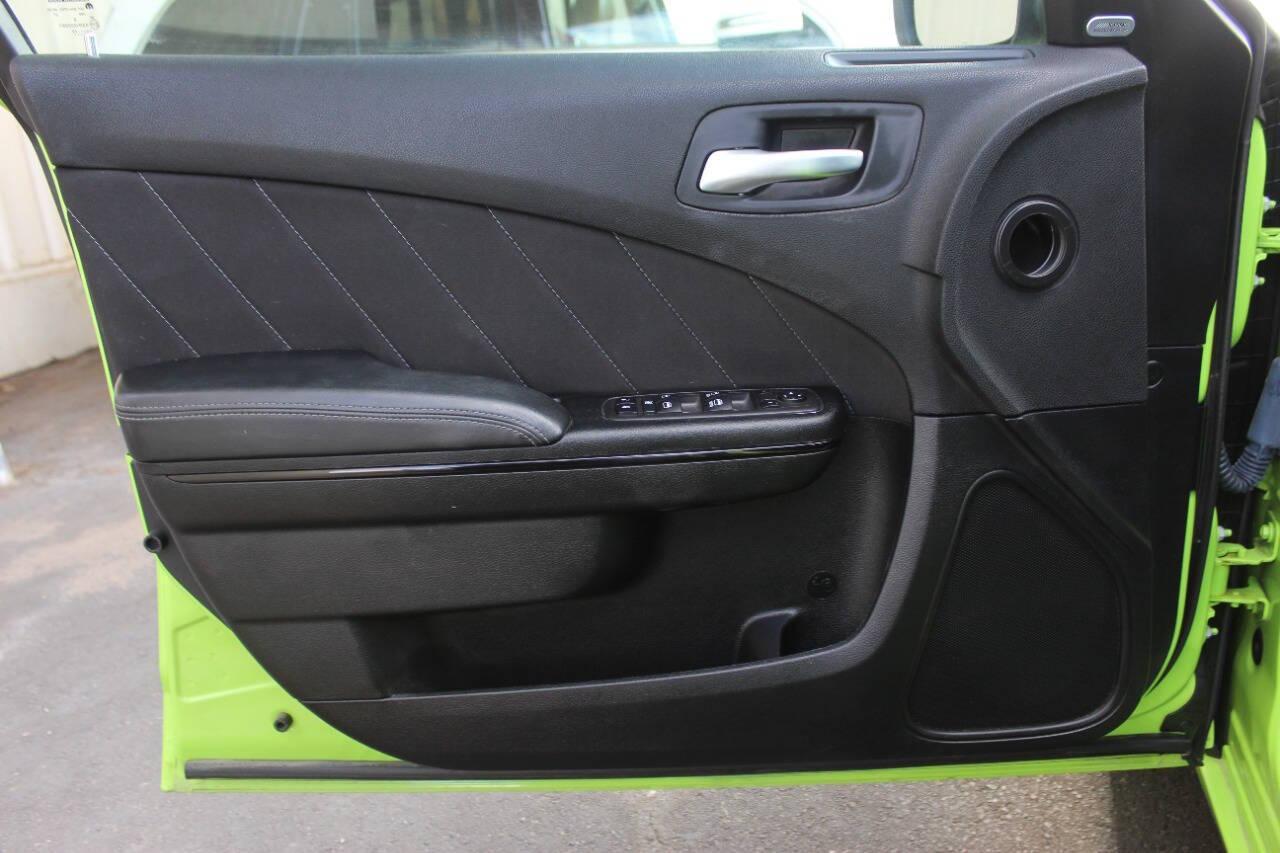2023 Lime Green Dodge Charger SXT (2C3CDXBG6PH) with an 3.6L V6 DOHC 24V engine, 8A transmission, located at 4301 NW 39th , Oklahoma City, OK, 73112, (405) 949-5600, 35.512135, -97.598671 - NO DRIVERS LICENCE -NO FULL COVERAGE INSURANCE - NO CREDIT CHECK. COME ON OVER TO SUPERSPORTS, TAKE A LOOK AND TEST DRIVE. PLEASE GIVE US A CALL AT (405) 949-5600. NO LICENCIA DE CONDUCIR - NO SEGURO DE COBERTURA TOTAL - NO VERIFICACION DE CREDITO. VISITENOS EN SUPERSPORTS, MIRE NUESTRO - Photo#16