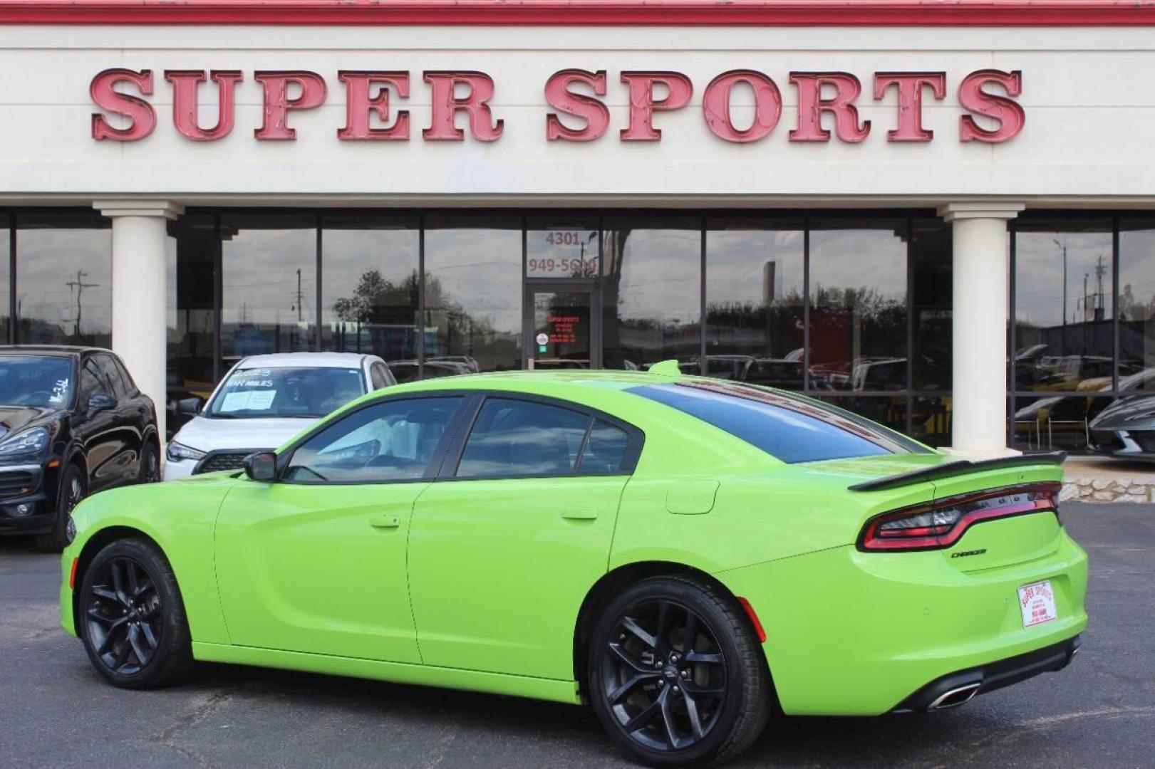 2023 Lime Green Dodge Charger SXT (2C3CDXBG6PH) with an 3.6L V6 DOHC 24V engine, 8A transmission, located at 4301 NW 39th , Oklahoma City, OK, 73112, (405) 949-5600, 35.512135, -97.598671 - NO DRIVERS LICENCE NO-FULL COVERAGE INSURANCE-NO CREDIT CHECK. COME ON OVER TO SUPERSPORTS AND TAKE A LOOK AND TEST DRIVE. PLEASE GIVE US A CALL AT (405) 949-5600. NO LICENSIA DE MANEJAR- NO SEGURO DE COBERTURA TOTAL- NO VERIFICACCION DE CREDITO. POR FAVOR VENGAN A SUPERSPORTS, ECHE UN - Photo#5