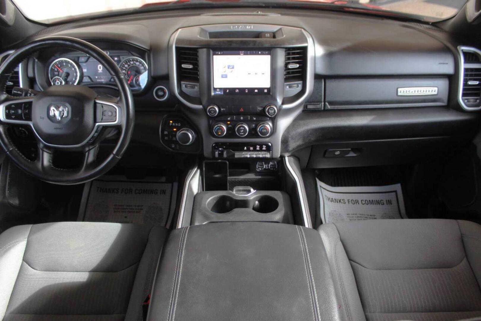 2022 Red RAM 1500 Big Horn Crew Cab SWB 4WD (1C6SRFFT0NN) with an 5.7L V8 OHV 16V engine, 8A transmission, located at 4301 NW 39th , Oklahoma City, OK, 73112, (405) 949-5600, 35.512135, -97.598671 - NO DRIVERS LICENCE NO-FULL COVERAGE INSURANCE-NO CREDIT CHECK. COME ON OVER TO SUPERSPORTS AND TAKE A LOOK AND TEST DRIVE. PLEASE GIVE US A CALL AT (405) 949-5600. NO LICENSIA DE MANEJAR- NO SEGURO DE COBERTURA TOTAL- NO VERIFICACCION DE CREDITO. POR FAVOR VENGAN A SUPERSPORTS, ECHE UN - Photo#21
