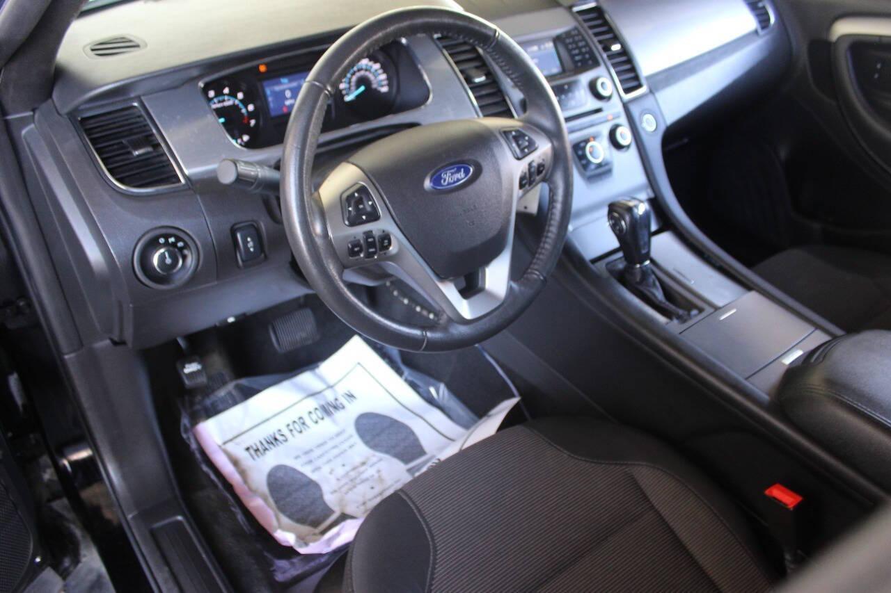 2017 Black Ford Taurus SEL FWD (1FAHP2E8XHG) with an 3.5L V6 DOHC 24V engine, 6A transmission, located at 4301 NW 39th , Oklahoma City, OK, 73112, (405) 949-5600, 35.512135, -97.598671 - NO DRIVERS LICENCE -NO FULL COVERAGE INSURANCE - NO CREDIT CHECK. COME ON OVER TO SUPERSPORTS, TAKE A LOOK AND TEST DRIVE. PLEASE GIVE US A CALL AT (405) 949-5600. NO LICENCIA DE CONDUCIR - NO SEGURO DE COBERTURA TOTAL - NO VERIFICACION DE CREDITO. VISITENOS EN SUPERSPORTS, MIRE NUESTRO - Photo#15