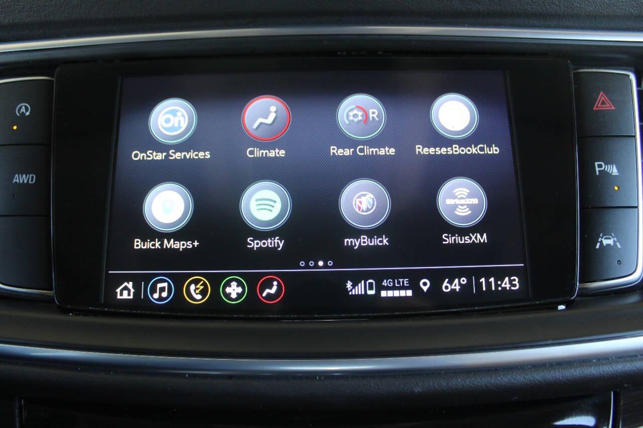 2023 Black Buick Enclave Essence AWD (5GAEVAKW7PJ) with an 3.6L V6 3.6L V6 engine, Automatic 9-Speed transmission, located at 4301 NW 39th , Oklahoma City, OK, 73112, (405) 949-5600, 35.512135, -97.598671 - NO DRIVERS LICENCE -NO FULL COVERAGE INSURANCE - NO CREDIT CHECK. COME ON OVER TO SUPERSPORTS, TAKE A LOOK AND TEST DRIVE. PLEASE GIVE US A CALL AT (405) 949-5600. NO LICENCIA DE CONDUCIR - NO SEGURO DE COBERTURA TOTAL - NO VERIFICACION DE CREDITO. VISITENOS EN SUPERSPORTS, MIRE NUESTRO - Photo#20