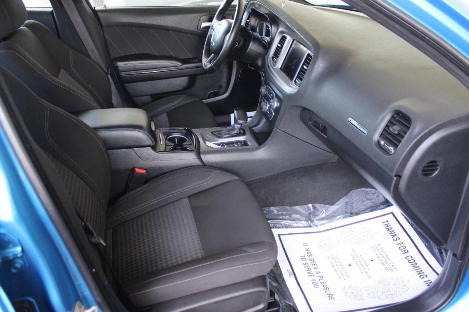 2023 Blue Dodge Charger SXT (2C3CDXBG6PH) with an 3.6L V6 DOHC 24V engine, 8A transmission, located at 4301 NW 39th , Oklahoma City, OK, 73112, (405) 949-5600, 35.512135, -97.598671 - NO DRIVERS LICENCE NO-FULL COVERAGE INSURANCE-NO CREDIT CHECK. COME ON OVER TO SUPERSPORTS AND TAKE A LOOK AND TEST DRIVE. PLEASE GIVE US A CALL AT (405) 949-5600. NO LICENSIA DE MANEJAR- NO SEGURO DE COBERTURA TOTAL- NO VERIFICACCION DE CREDITO. POR FAVOR VENGAN A SUPERSPORTS, ECHE UN - Photo#9