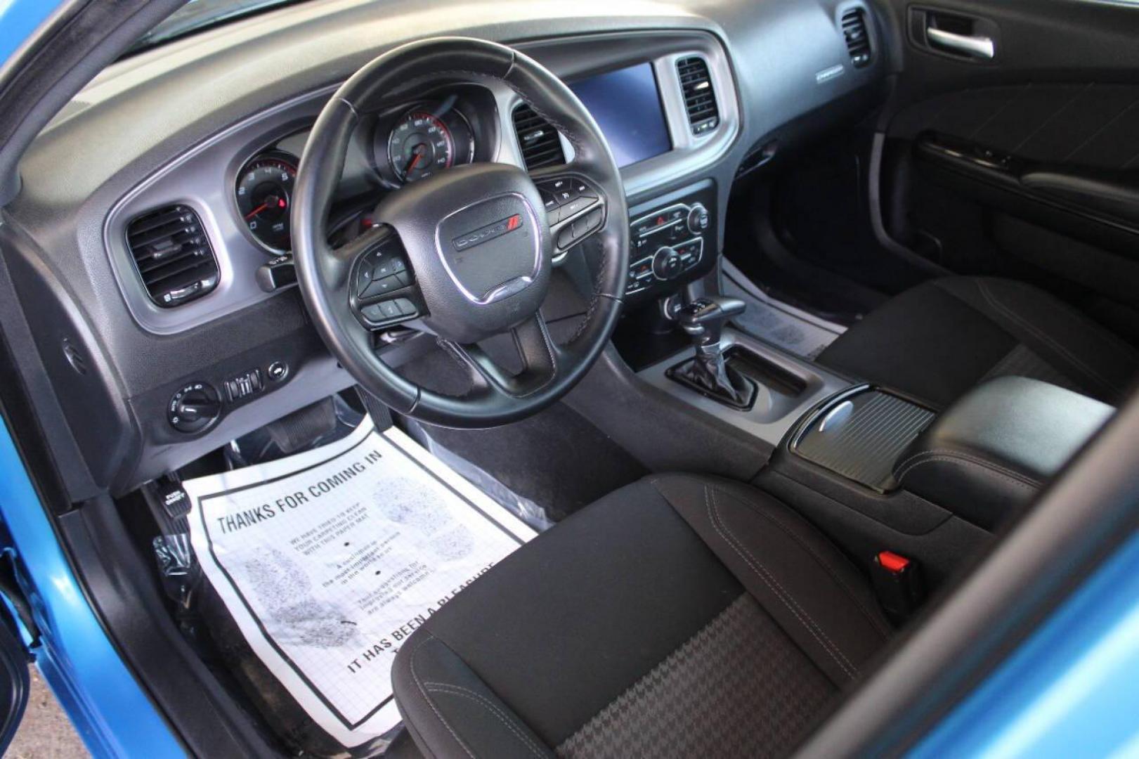 2023 Blue Dodge Charger SXT (2C3CDXBG6PH) with an 3.6L V6 DOHC 24V engine, 8A transmission, located at 4301 NW 39th , Oklahoma City, OK, 73112, (405) 949-5600, 35.512135, -97.598671 - NO DRIVERS LICENCE NO-FULL COVERAGE INSURANCE-NO CREDIT CHECK. COME ON OVER TO SUPERSPORTS AND TAKE A LOOK AND TEST DRIVE. PLEASE GIVE US A CALL AT (405) 949-5600. NO LICENSIA DE MANEJAR- NO SEGURO DE COBERTURA TOTAL- NO VERIFICACCION DE CREDITO. POR FAVOR VENGAN A SUPERSPORTS, ECHE UN - Photo#15