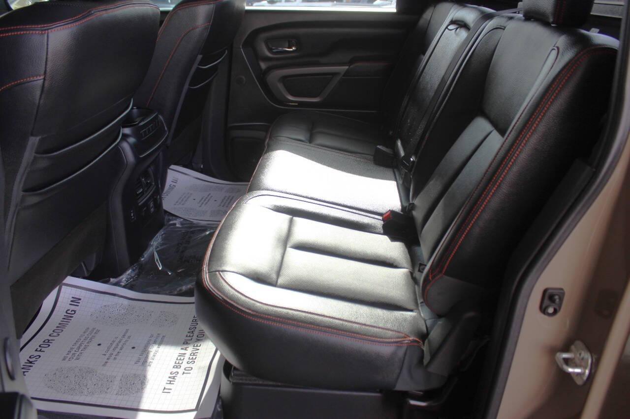 2020 Tan Nissan Titan Platinum Reserve Crew Cab 4WD (1N6AA1ED5LN) with an 5.6L V8 5.6L V8 engine, Automatic 9-Speed transmission, located at 4301 NW 39th , Oklahoma City, OK, 73112, (405) 949-5600, 35.512135, -97.598671 - NO DRIVERS LICENCE NO-FULL COVERAGE INSURANCE-NO CREDIT CHECK. COME ON OVER TO SUPERSPORTS AND TAKE A LOOK AND TEST DRIVE. PLEASE GIVE US A CALL AT (405) 949-5600. NO LICENSIA DE MANEJAR- NO SEGURO DE COBERTURA TOTAL- NO VERIFICACCION DE CREDITO. POR FAVOR VENGAN A SUPERSPORTS, ECHE UN - Photo#15