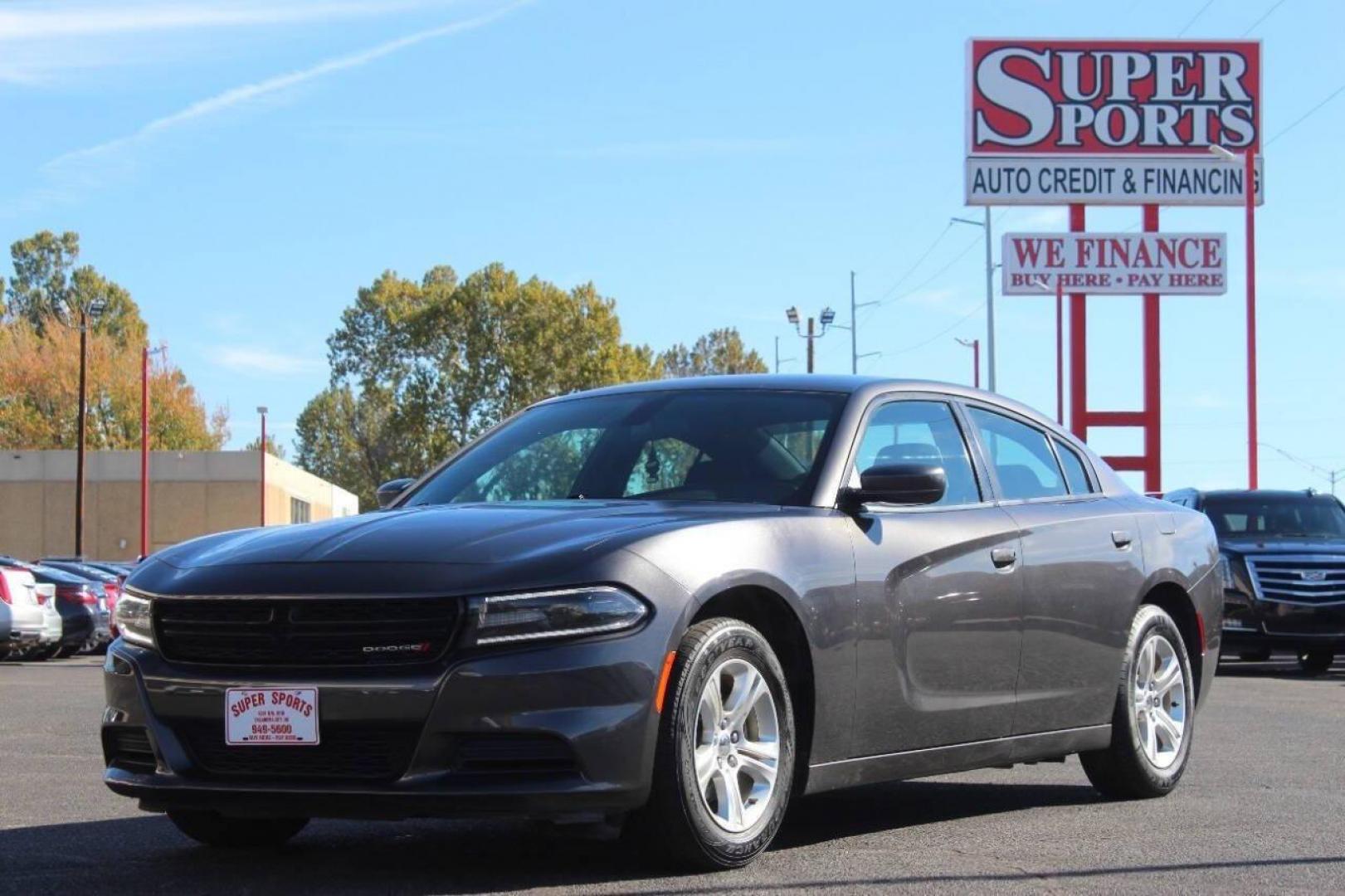 2021 Gray Dodge Charger SXT (2C3CDXBG0MH) with an 3.6L V6 DOHC 24V engine, 8A transmission, located at 4301 NW 39th , Oklahoma City, OK, 73112, (405) 949-5600, 35.512135, -97.598671 - NO DRIVERS LICENCE -NO FULL COVERAGE INSURANCE - NO CREDIT CHECK. COME ON OVER TO SUPERSPORTS, TAKE A LOOK AND TEST DRIVE. PLEASE GIVE US A CALL AT (405) 949-5600. NO LICENCIA DE CONDUCIR - NO SEGURO DE COBERTURA TOTAL - NO VERIFICACION DE CREDITO. VISITENOS EN SUPERSPORTS, MIRE NUESTRO - Photo#7