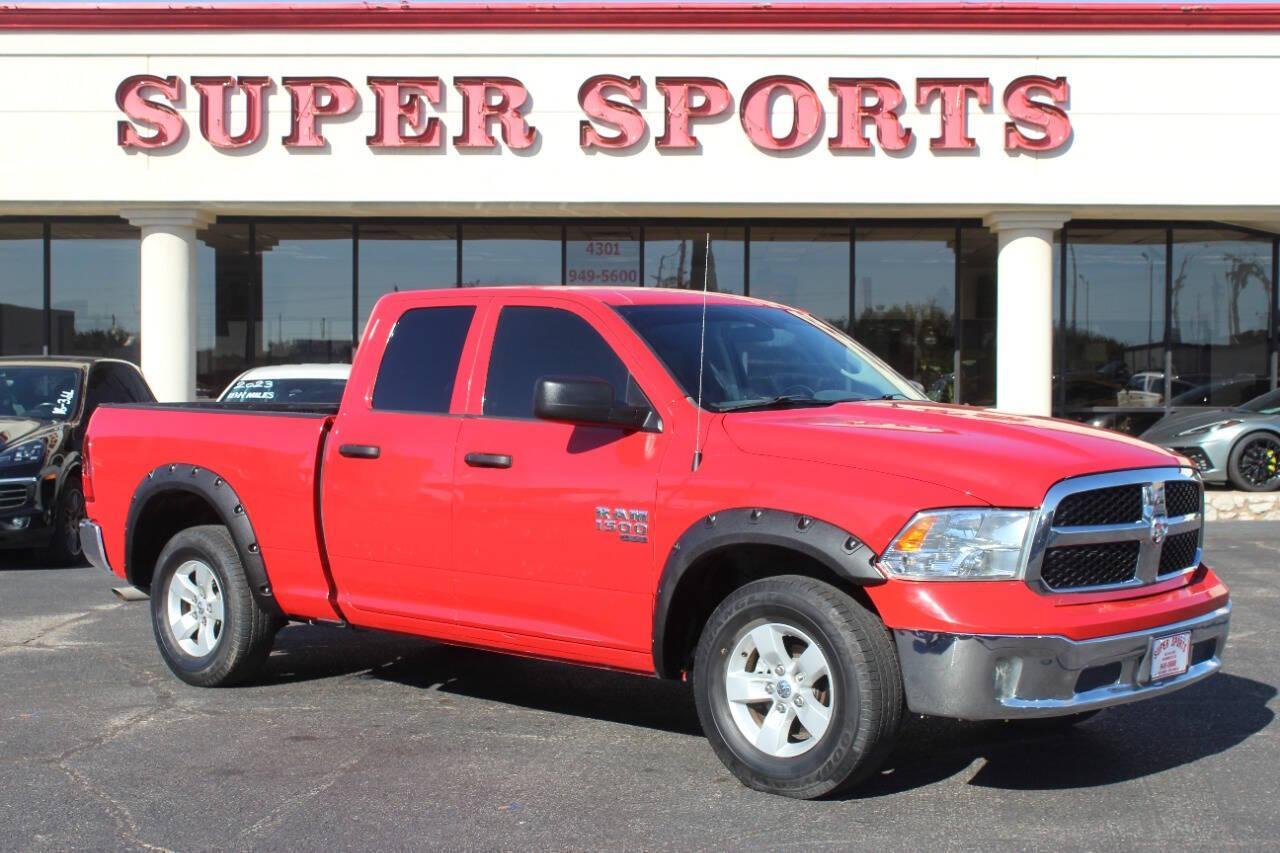 2020 Red RAM 1500 Classic Tradesman Quad Cab 2WD (1C6RR6FG2LS) with an 3.6L V6 DOHC 24V FFV engine, 8A transmission, located at 4301 NW 39th , Oklahoma City, OK, 73112, (405) 949-5600, 35.512135, -97.598671 - NO DRIVERS LICENCE -NO FULL COVERAGE INSURANCE - NO CREDIT CHECK. COME ON OVER TO SUPERSPORTS, TAKE A LOOK AND TEST DRIVE. PLEASE GIVE US A CALL AT (405) 949-5600. NO LICENCIA DE CONDUCIR - NO SEGURO DE COBERTURA TOTAL - NO VERIFICACION DE CREDITO. VISITENOS EN SUPERSPORTS, MIRE NUESTRO - Photo#0
