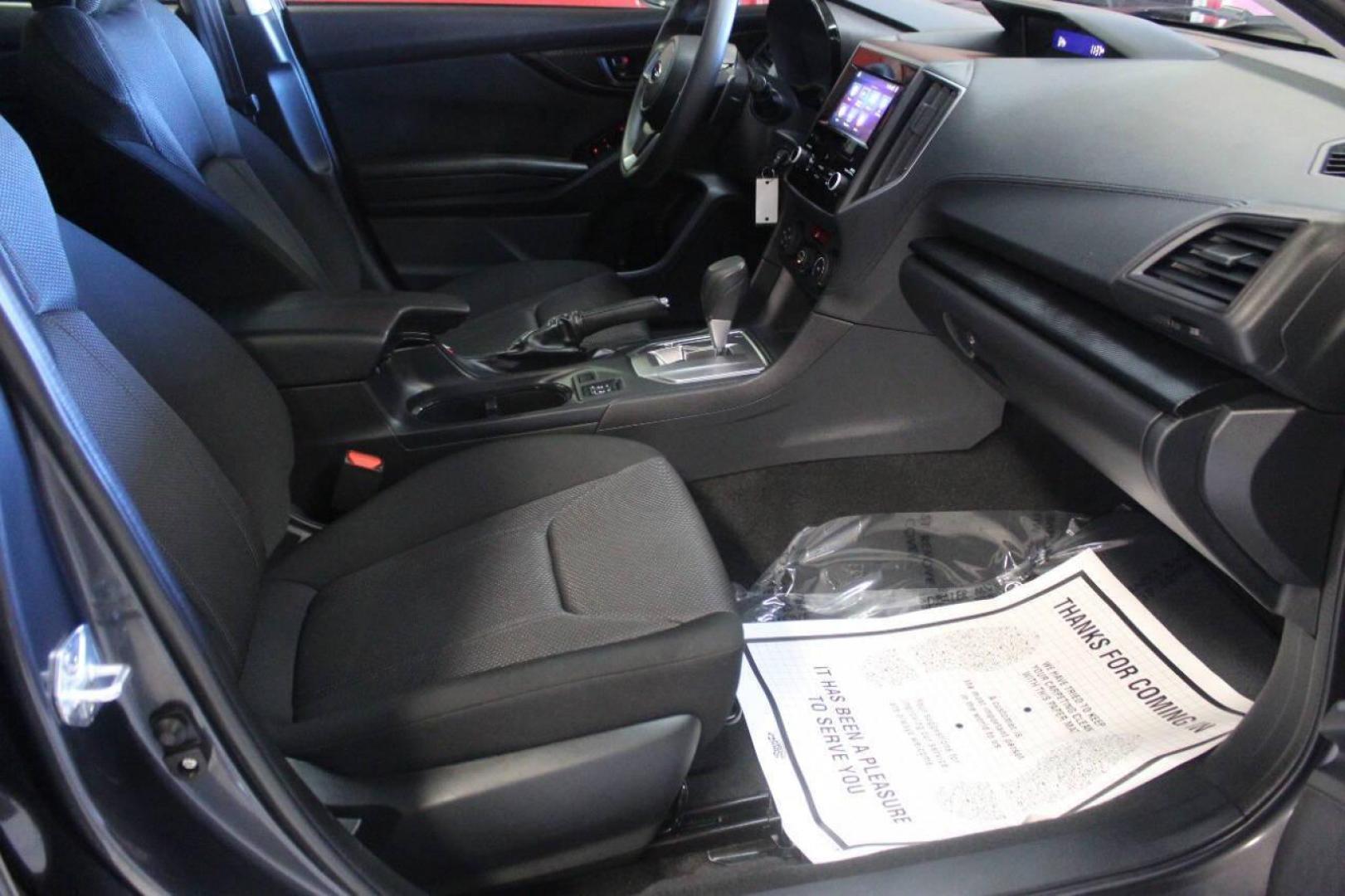 2023 Gray Subaru Impreza 2.0i Premium CVT 5-Door (4S3GTAV65P3) with an 2.0L H4 DOHC 16V engine, CVT transmission, located at 4301 NW 39th , Oklahoma City, OK, 73112, (405) 949-5600, 35.512135, -97.598671 - NO DRIVERS LICENCE NO-FULL COVERAGE INSURANCE-NO CREDIT CHECK. COME ON OVER TO SUPERSPORTS AND TAKE A LOOK AND TEST DRIVE. PLEASE GIVE US A CALL AT (405) 949-5600. NO LICENSIA DE MANEJAR- NO SEGURO DE COBERTURA TOTAL- NO VERIFICACCION DE CREDITO. POR FAVOR VENGAN A SUPERSPORTS, ECHE UN - Photo#9