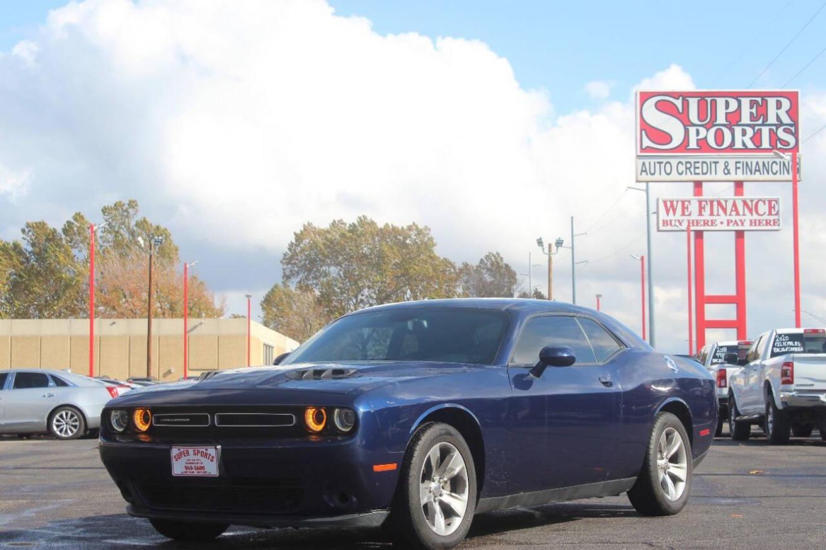 2016 Blue Dodge Challenger SXT (2C3CDZAG8GH) with an 3.6L V6 DOHC 24V engine, 5A transmission, located at 4301 NW 39th , Oklahoma City, OK, 73112, (405) 949-5600, 35.512135, -97.598671 - NO DRIVERS LICENCE NO-FULL COVERAGE INSURANCE-NO CREDIT CHECK. COME ON OVER TO SUPERSPORTS AND TAKE A LOOK AND TEST DRIVE. PLEASE GIVE US A CALL AT (405) 949-5600. NO LICENSIA DE MANEJAR- NO SEGURO DE COBERTURA TOTAL- NO VERIFICACCION DE CREDITO. POR FAVOR VENGAN A SUPERSPORTS, ECHE UN - Photo#6
