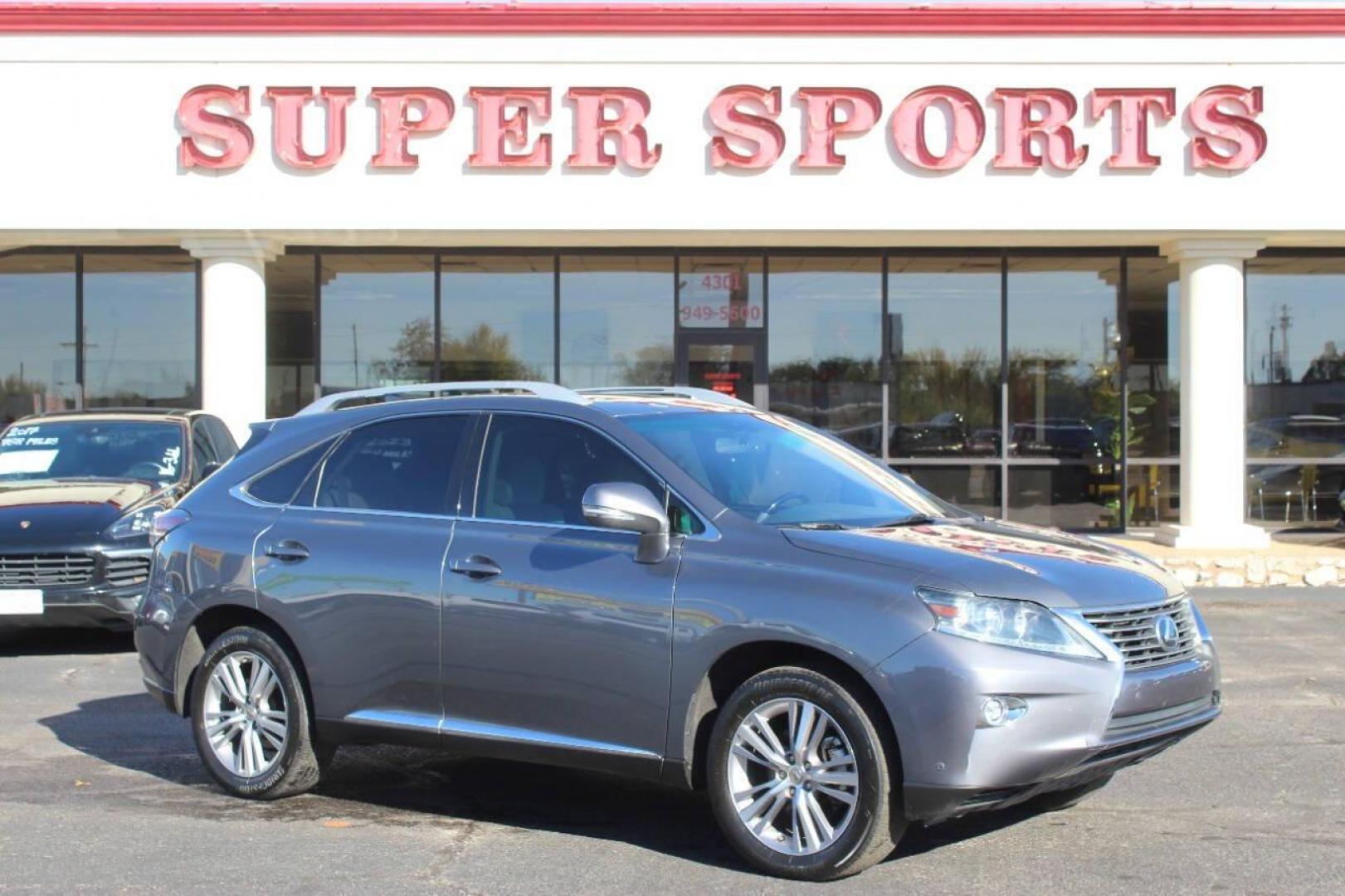 2015 Gray Lexus RX 350 FWD (2T2ZK1BA4FC) with an 3.5L V6 DOHC 24V engine, 6-Speed Automatic transmission, located at 4301 NW 39th , Oklahoma City, OK, 73112, (405) 949-5600, 35.512135, -97.598671 - NO DRIVERS LICENCE NO-FULL COVERAGE INSURANCE-NO CREDIT CHECK. COME ON OVER TO SUPERSPORTS AND TAKE A LOOK AND TEST DRIVE. PLEASE GIVE US A CALL AT (405) 949-5600. NO LICENSIA DE MANEJAR- NO SEGURO DE COBERTURA TOTAL- NO VERIFICACCION DE CREDITO. POR FAVOR VENGAN A SUPERSPORTS, ECHE UN - Photo#2