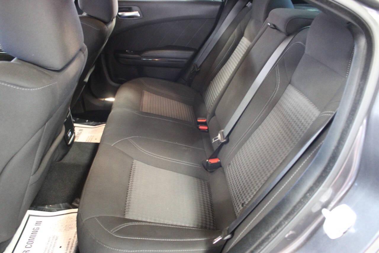 2023 Gray Dodge Charger SXT (2C3CDXBG4PH) with an 3.6L V6 DOHC 24V engine, 8A transmission, located at 4301 NW 39th , Oklahoma City, OK, 73112, (405) 949-5600, 35.512135, -97.598671 - Photo#12