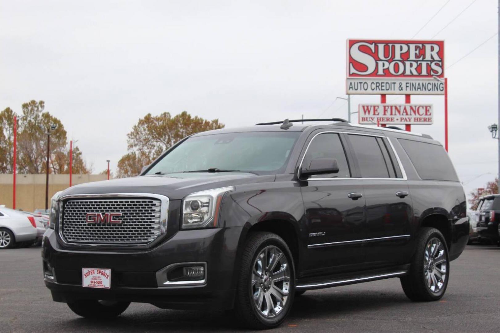 2016 Black GMC Yukon XL Denali 4WD (1GKS2HKJ5GR) with an 6.2L V8 OHV 16V engine, 6A transmission, located at 4301 NW 39th , Oklahoma City, OK, 73112, (405) 949-5600, 35.512135, -97.598671 - NO DRIVERS LICENCE NO-FULL COVERAGE INSURANCE-NO CREDIT CHECK. COME ON OVER TO SUPERSPORTS AND TAKE A LOOK AND TEST DRIVE. PLEASE GIVE US A CALL AT (405) 949-5600. NO LICENSIA DE MANEJAR- NO SEGURO DE COBERTURA TOTAL- NO VERIFICACCION DE CREDITO. POR FAVOR VENGAN A SUPERSPORTS, ECHE UN - Photo#7