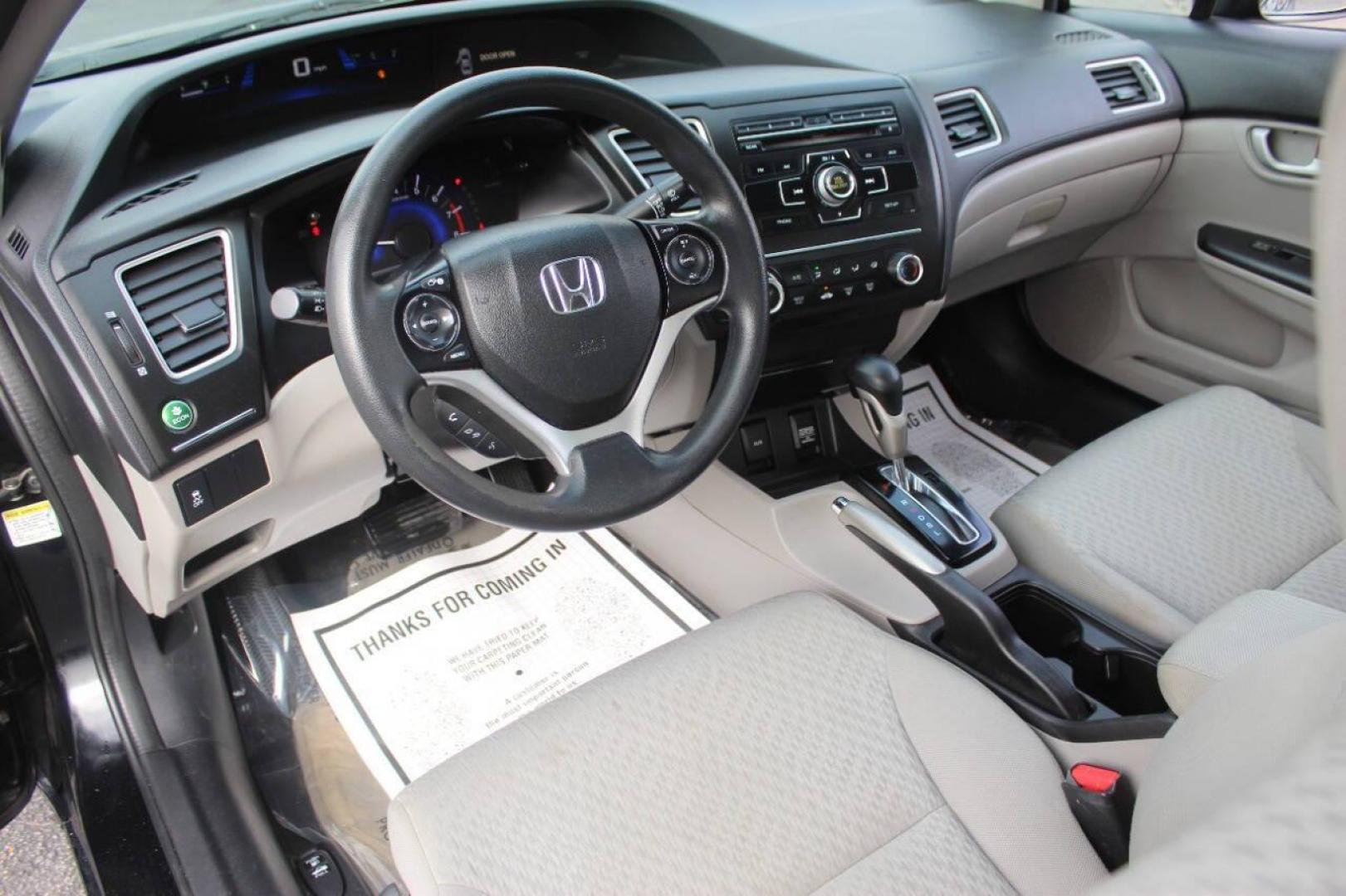 2015 Black Honda Civic LX Sedan CVT (19XFB2F57FE) with an 1.8L L4 SOHC 16V engine, Continuously Variable Transmission transmission, located at 4301 NW 39th , Oklahoma City, OK, 73112, (405) 949-5600, 35.512135, -97.598671 - NO DRIVERS LICENCE NO-FULL COVERAGE INSURANCE-NO CREDIT CHECK. COME ON OVER TO SUPERSPORTS AND TAKE A LOOK AND TEST DRIVE. PLEASE GIVE US A CALL AT (405) 949-5600. NO LICENSIA DE MANEJAR- NO SEGURO DE COBERTURA TOTAL- NO VERIFICACCION DE CREDITO. POR FAVOR VENGAN A SUPERSPORTS, ECHE UN - Photo#16