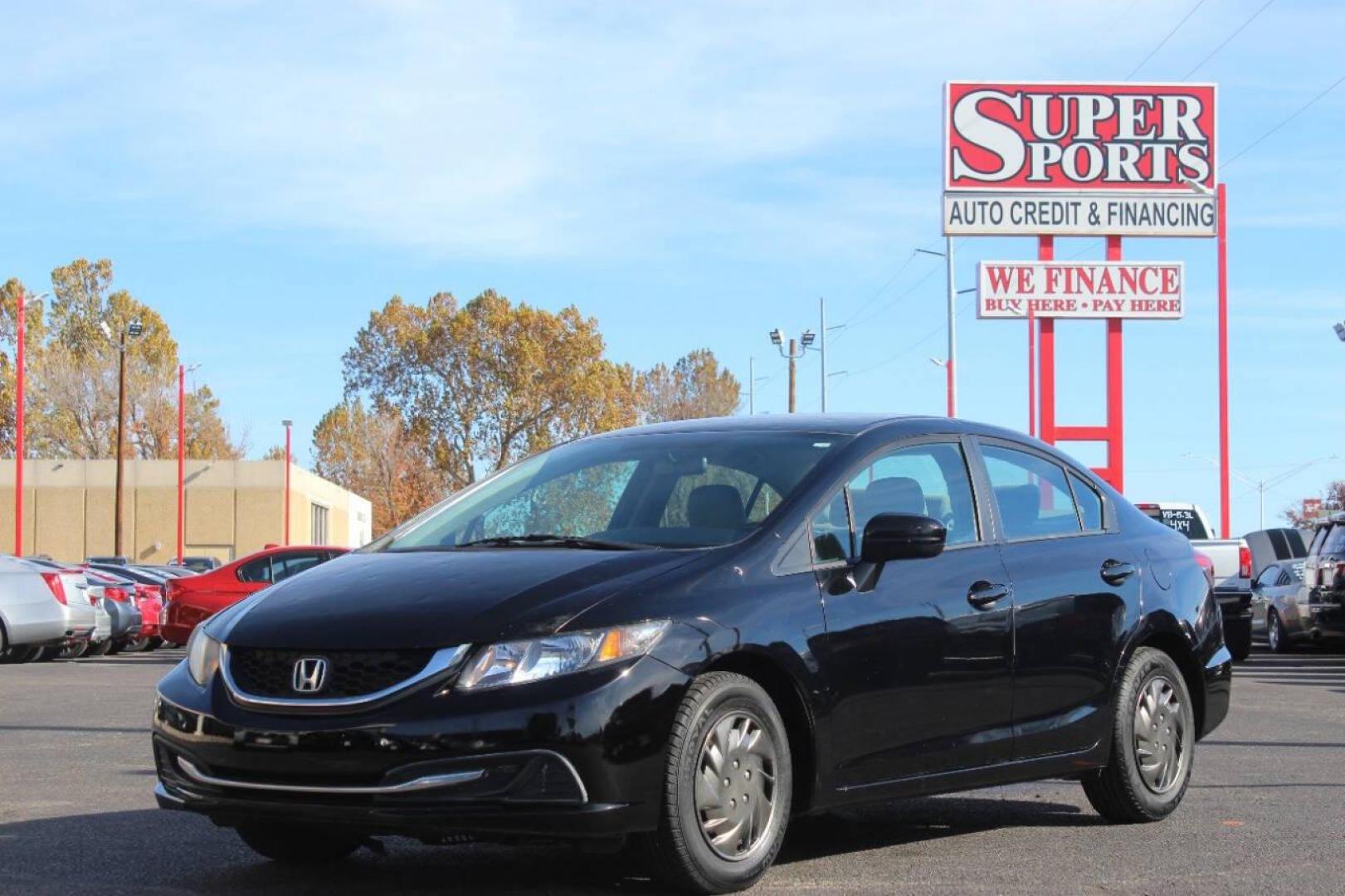 2015 Black Honda Civic LX Sedan CVT (19XFB2F57FE) with an 1.8L L4 SOHC 16V engine, Continuously Variable Transmission transmission, located at 4301 NW 39th , Oklahoma City, OK, 73112, (405) 949-5600, 35.512135, -97.598671 - NO DRIVERS LICENCE NO-FULL COVERAGE INSURANCE-NO CREDIT CHECK. COME ON OVER TO SUPERSPORTS AND TAKE A LOOK AND TEST DRIVE. PLEASE GIVE US A CALL AT (405) 949-5600. NO LICENSIA DE MANEJAR- NO SEGURO DE COBERTURA TOTAL- NO VERIFICACCION DE CREDITO. POR FAVOR VENGAN A SUPERSPORTS, ECHE UN - Photo#7