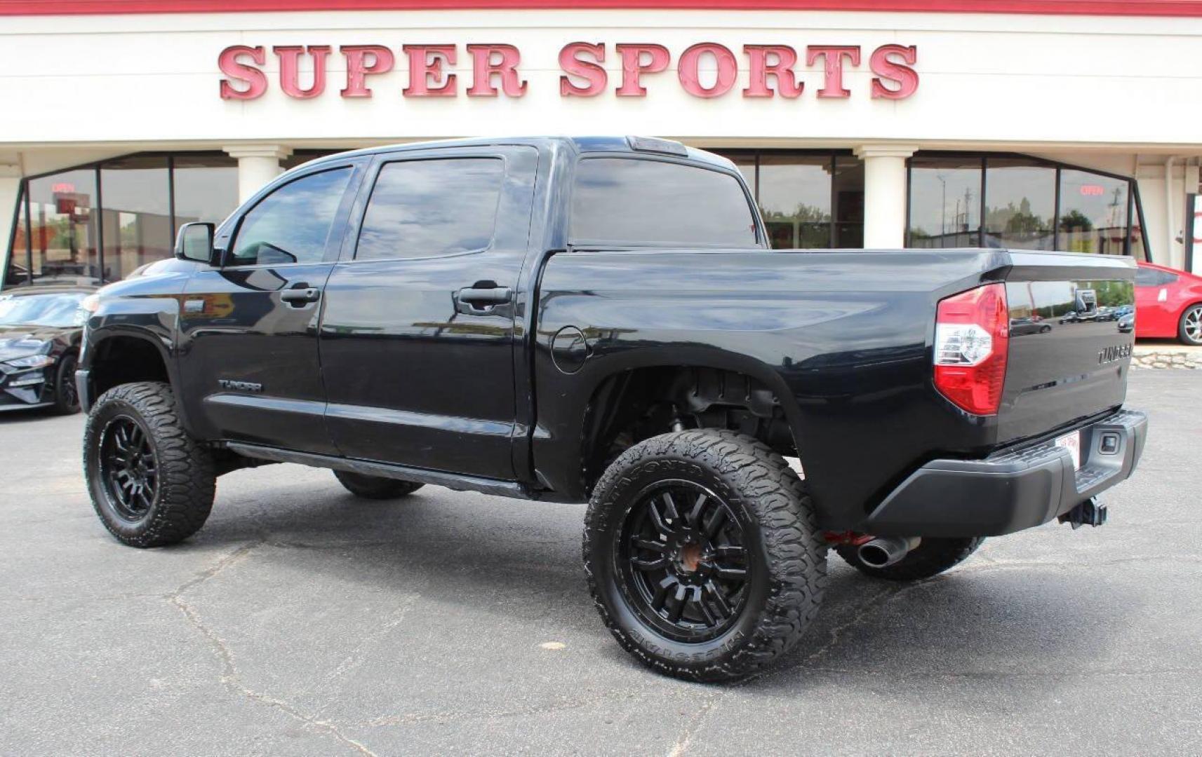 2014 Black Toyota Tundra SR5 5.7L V8 CrewMax 2WD (5TFEY5F11EX) with an 5.7L V8 DOHC 32V engine, 6-Speed Automatic transmission, located at 4301 NW 39th , Oklahoma City, OK, 73112, (405) 949-5600, 35.512135, -97.598671 - Photo#4
