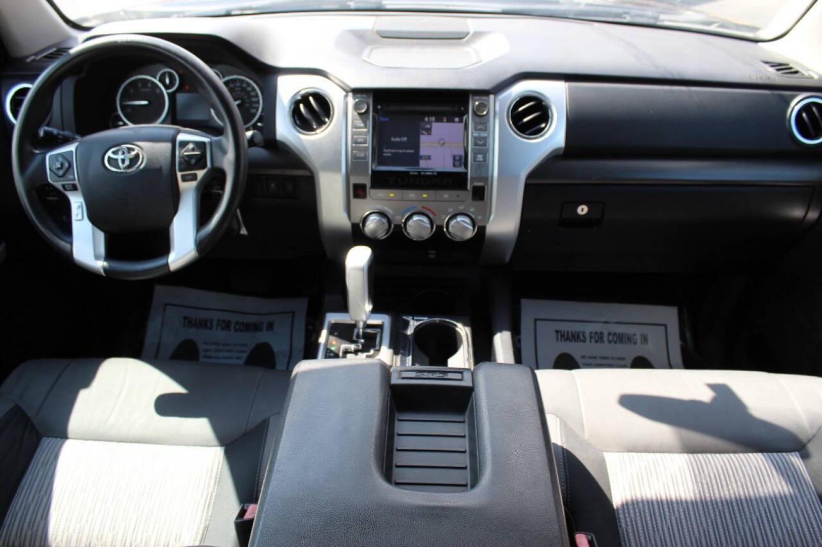 2014 Black Toyota Tundra SR5 5.7L V8 CrewMax 2WD (5TFEY5F11EX) with an 5.7L V8 DOHC 32V engine, 6-Speed Automatic transmission, located at 4301 NW 39th , Oklahoma City, OK, 73112, (405) 949-5600, 35.512135, -97.598671 - NO DRIVERS LICENCE NO-FULL COVERAGE INSURANCE-NO CREDIT CHECK. COME ON OVER TO SUPERSPORTS AND TAKE A LOOK AND TEST DRIVE. PLEASE GIVE US A CALL AT (405) 949-5600. NO LICENSIA DE MANEJAR- NO SEGURO DE COBERTURA TOTAL- NO VERIFICACCION DE CREDITO. POR FAVOR VENGAN A SUPERSPORTS, ECHE UN - Photo#18