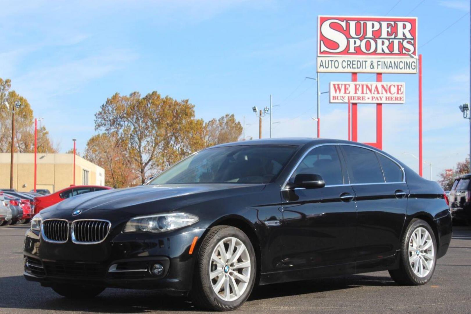 2016 Black BMW 5-Series 535i (WBA5B1C51GG) with an 3.0L L6 DOHC 24V engine, 8A transmission, located at 4301 NW 39th , Oklahoma City, OK, 73112, (405) 949-5600, 35.512135, -97.598671 - NO DRIVERS LICENCE NO-FULL COVERAGE INSURANCE-NO CREDIT CHECK. COME ON OVER TO SUPERSPORTS AND TAKE A LOOK AND TEST DRIVE. PLEASE GIVE US A CALL AT (405) 949-5600. NO LICENSIA DE MANEJAR- NO SEGURO DE COBERTURA TOTAL- NO VERIFICACCION DE CREDITO. POR FAVOR VENGAN A SUPERSPORTS, ECHE UN - Photo#8