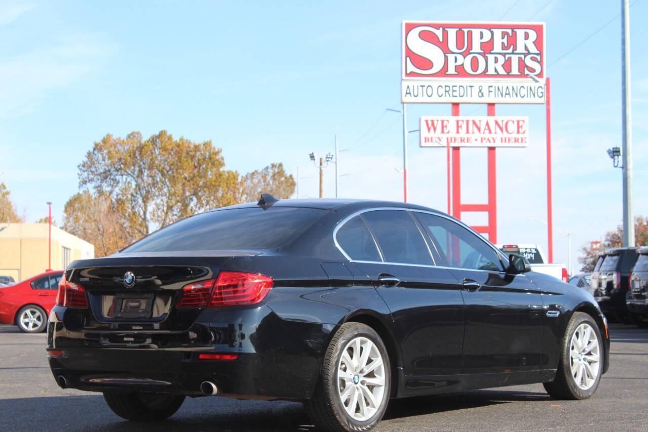 2016 Black BMW 5 Series 535i (WBA5B1C51GG) with an 3.0L I6 Turbocharger 3.0L I6 engine, Automatic 8-Speed transmission, located at 4301 NW 39th , Oklahoma City, OK, 73112, (405) 949-5600, 35.512135, -97.598671 - Hablamos espanol. SPEND SMART --- BUY FROM SUPER SPORTS. ALL PRICES, DOWN PAYMENTS, PAYMENTS, AND FINANCE TERMS ARE NEGOTIABLE AT THE TIME OF APPROVAL. WE WILL WORK WITH YOU TO FIT YOUR BUDGET. WE WILL EVEN LOWER AND ADJUST THE NUMBERS TO HELP MAKE THE VEHICLE MORE AFFORDABLE FOR YOU.- Photo#3