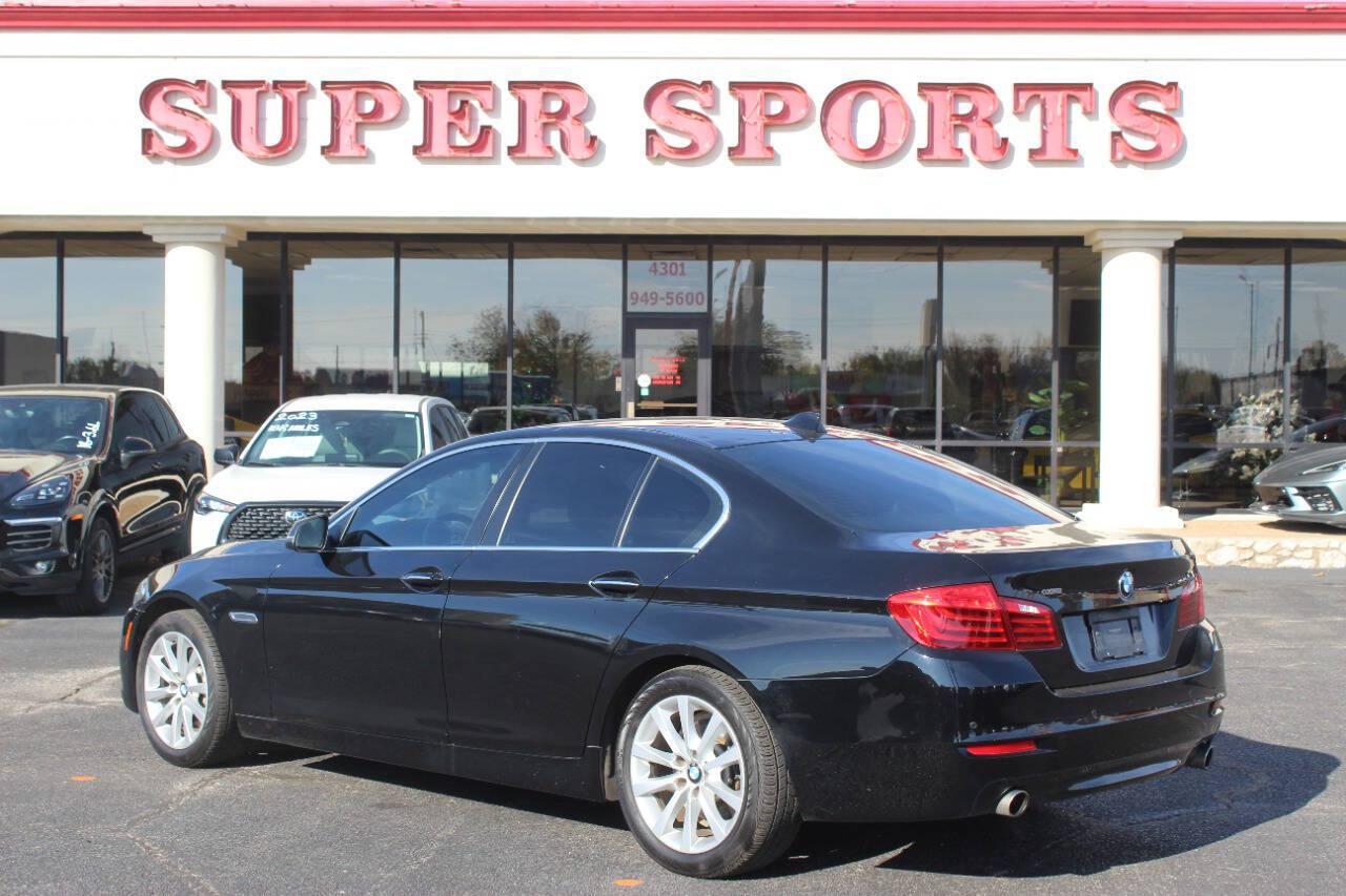 2016 Black BMW 5 Series 535i (WBA5B1C51GG) with an 3.0L I6 Turbocharger 3.0L I6 engine, Automatic 8-Speed transmission, located at 4301 NW 39th , Oklahoma City, OK, 73112, (405) 949-5600, 35.512135, -97.598671 - Hablamos espanol. SPEND SMART --- BUY FROM SUPER SPORTS. ALL PRICES, DOWN PAYMENTS, PAYMENTS, AND FINANCE TERMS ARE NEGOTIABLE AT THE TIME OF APPROVAL. WE WILL WORK WITH YOU TO FIT YOUR BUDGET. WE WILL EVEN LOWER AND ADJUST THE NUMBERS TO HELP MAKE THE VEHICLE MORE AFFORDABLE FOR YOU.- Photo#4