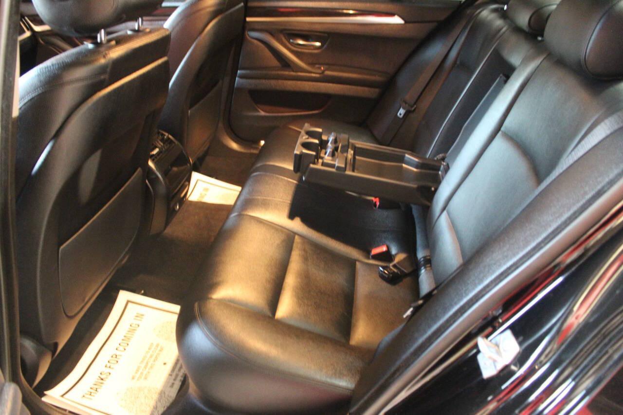 2016 Black BMW 5 Series 535i (WBA5B1C51GG) with an 3.0L I6 Turbocharger 3.0L I6 engine, Automatic 8-Speed transmission, located at 4301 NW 39th , Oklahoma City, OK, 73112, (405) 949-5600, 35.512135, -97.598671 - Hablamos espanol. SPEND SMART --- BUY FROM SUPER SPORTS. ALL PRICES, DOWN PAYMENTS, PAYMENTS, AND FINANCE TERMS ARE NEGOTIABLE AT THE TIME OF APPROVAL. WE WILL WORK WITH YOU TO FIT YOUR BUDGET. WE WILL EVEN LOWER AND ADJUST THE NUMBERS TO HELP MAKE THE VEHICLE MORE AFFORDABLE FOR YOU.- Photo#13