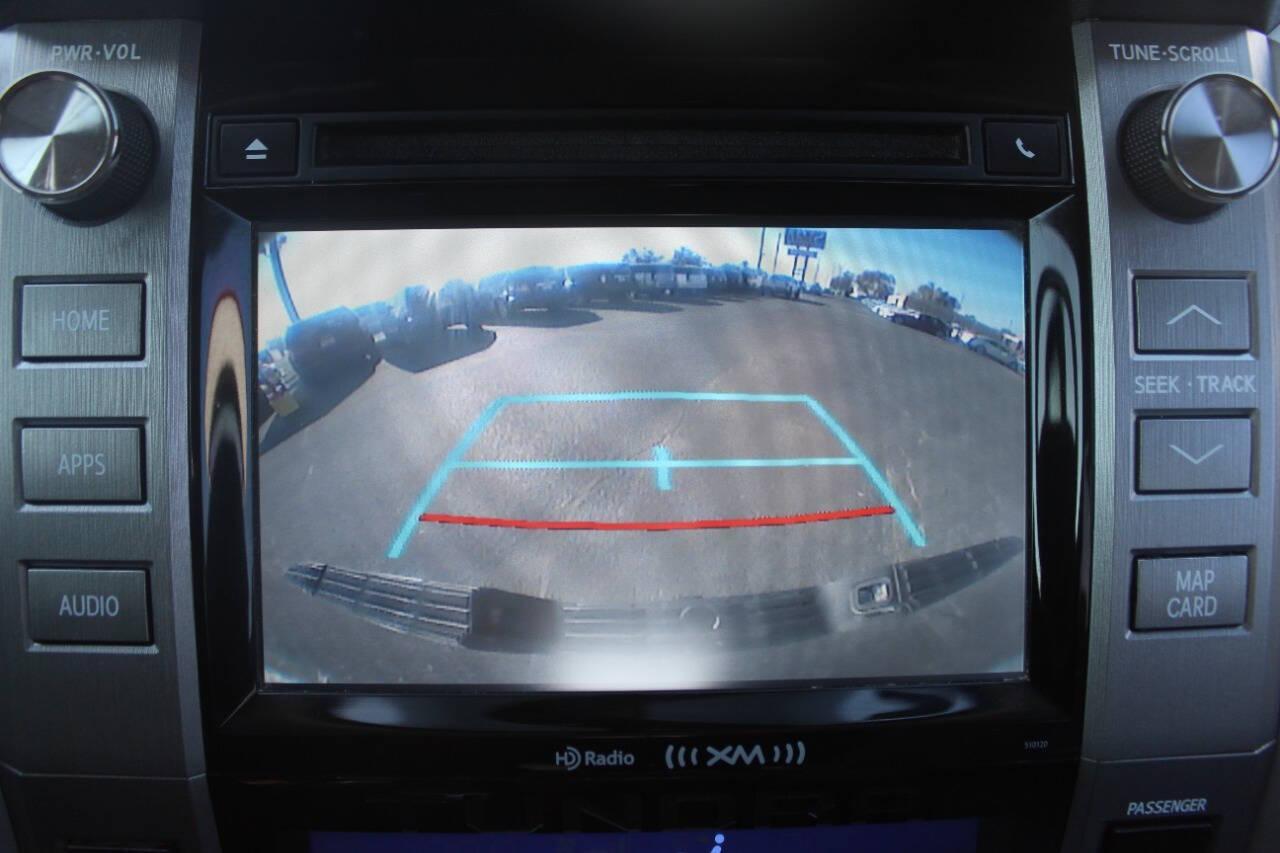 2017 Gray Toyota Tundra Limited 5.7L FFV CrewMax 2WD (5TFFW5F19HX) with an 5.7L V8 DOHC 32V FFV engine, 6A transmission, located at 4301 NW 39th , Oklahoma City, OK, 73112, (405) 949-5600, 35.512135, -97.598671 - Photo#18