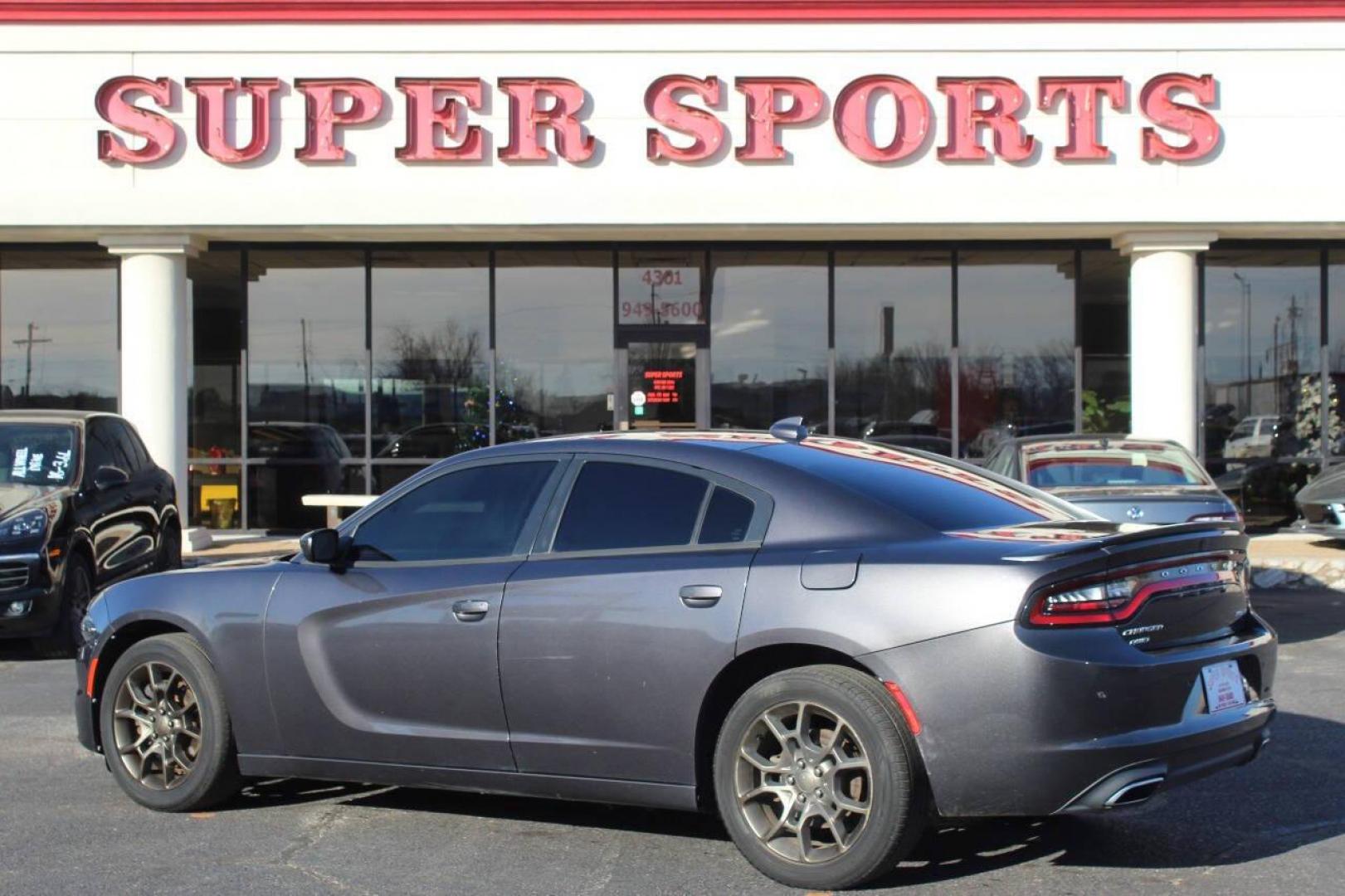 2015 Gray Dodge Charger SXT AWD (2C3CDXJG2FH) with an 3.6L V6 DOHC 24V engine, 8-Speed Automatic transmission, located at 4301 NW 39th , Oklahoma City, OK, 73112, (405) 949-5600, 35.512135, -97.598671 - NO DRIVERS LICENCE NO-FULL COVERAGE INSURANCE-NO CREDIT CHECK. COME ON OVER TO SUPERSPORTS AND TAKE A LOOK AND TEST DRIVE. PLEASE GIVE US A CALL AT (405) 949-5600. NO LICENSIA DE MANEJAR- NO SEGURO DE COBERTURA TOTAL- NO VERIFICACCION DE CREDITO. POR FAVOR VENGAN A SUPERSPORTS, ECHE U - Photo#4