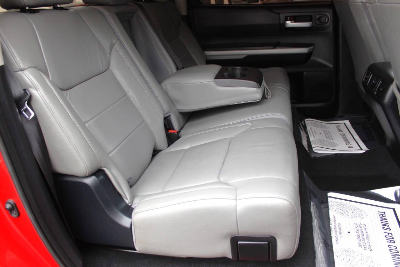 2020 Red Toyota Tundra SR5 5.7L V8 CrewMax 2WD (5TFEY5F17LX) with an 5.7L V8 DOHC 32V engine, 6A transmission, located at 4301 NW 39th , Oklahoma City, OK, 73112, (405) 949-5600, 35.512135, -97.598671 - NO DRIVERS LICENCE -NO FULL COVERAGE INSURANCE - NO CREDIT CHECK. COME ON OVER TO SUPERSPORTS, TAKE A LOOK AND TEST DRIVE. PLEASE GIVE US A CALL AT (405) 949-5600. NO LICENCIA DE CONDUCIR - NO SEGURO DE COBERTURA TOTAL - NO VERIFICACION DE CREDITO. VISITENOS EN SUPERSPORTS, MIRE NUESTRO - Photo#10