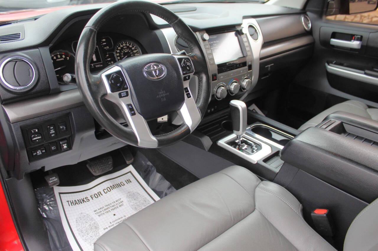 2020 Red Toyota Tundra SR5 5.7L V8 CrewMax 2WD (5TFEY5F17LX) with an 5.7L V8 DOHC 32V engine, 6A transmission, located at 4301 NW 39th , Oklahoma City, OK, 73112, (405) 949-5600, 35.512135, -97.598671 - NO DRIVERS LICENCE -NO FULL COVERAGE INSURANCE - NO CREDIT CHECK. COME ON OVER TO SUPERSPORTS, TAKE A LOOK AND TEST DRIVE. PLEASE GIVE US A CALL AT (405) 949-5600. NO LICENCIA DE CONDUCIR - NO SEGURO DE COBERTURA TOTAL - NO VERIFICACION DE CREDITO. VISITENOS EN SUPERSPORTS, MIRE NUESTRO - Photo#15