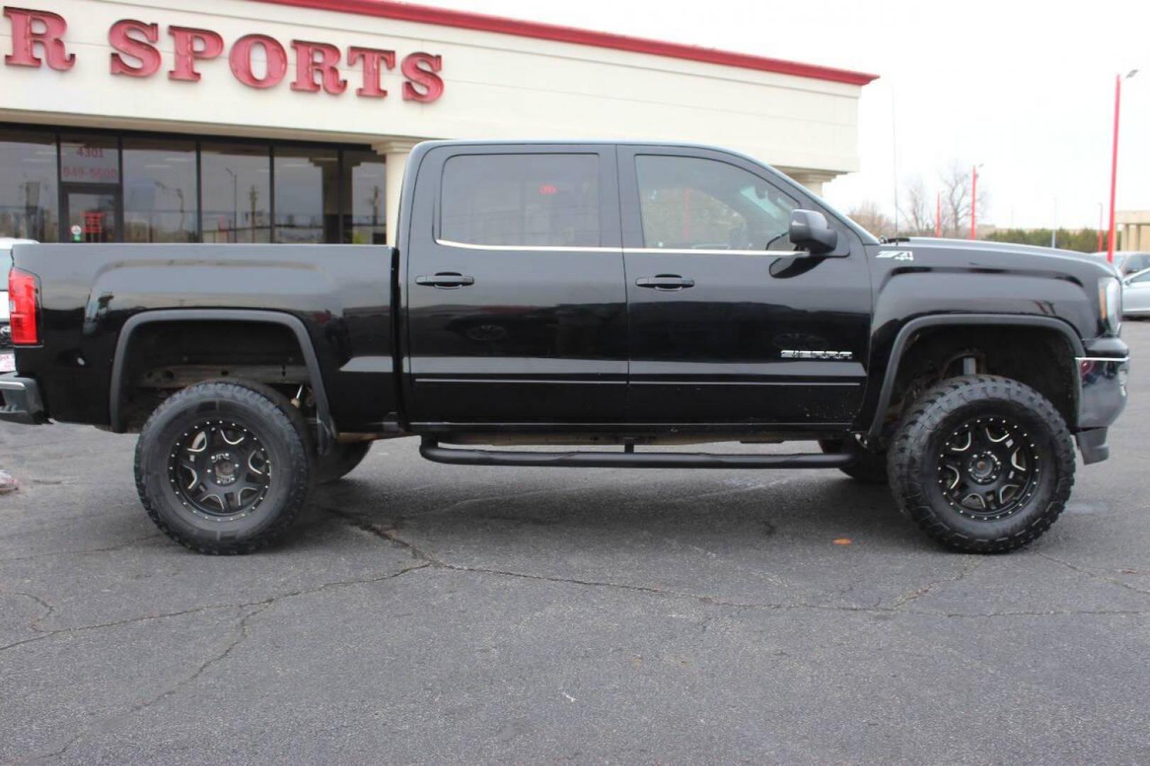 2016 Black GMC Sierra 1500 SLE Crew Cab Long Box 4WD (3GTU2MEC1GG) with an 5.3L V8 OHV 16V engine, 6A transmission, located at 4301 NW 39th , Oklahoma City, OK, 73112, (405) 949-5600, 35.512135, -97.598671 - NO DRIVERS LICENCE NO-FULL COVERAGE INSURANCE-NO CREDIT CHECK. COME ON OVER TO SUPERSPORTS AND TAKE A LOOK AND TEST DRIVE. PLEASE GIVE US A CALL AT (405) 949-5600. NO LICENSIA DE MANEJAR- NO SEGURO DE COBERTURA TOTAL- NO VERIFICACCION DE CREDITO. POR FAVOR VENGAN A SUPERSPORTS, ECHE U - Photo#2