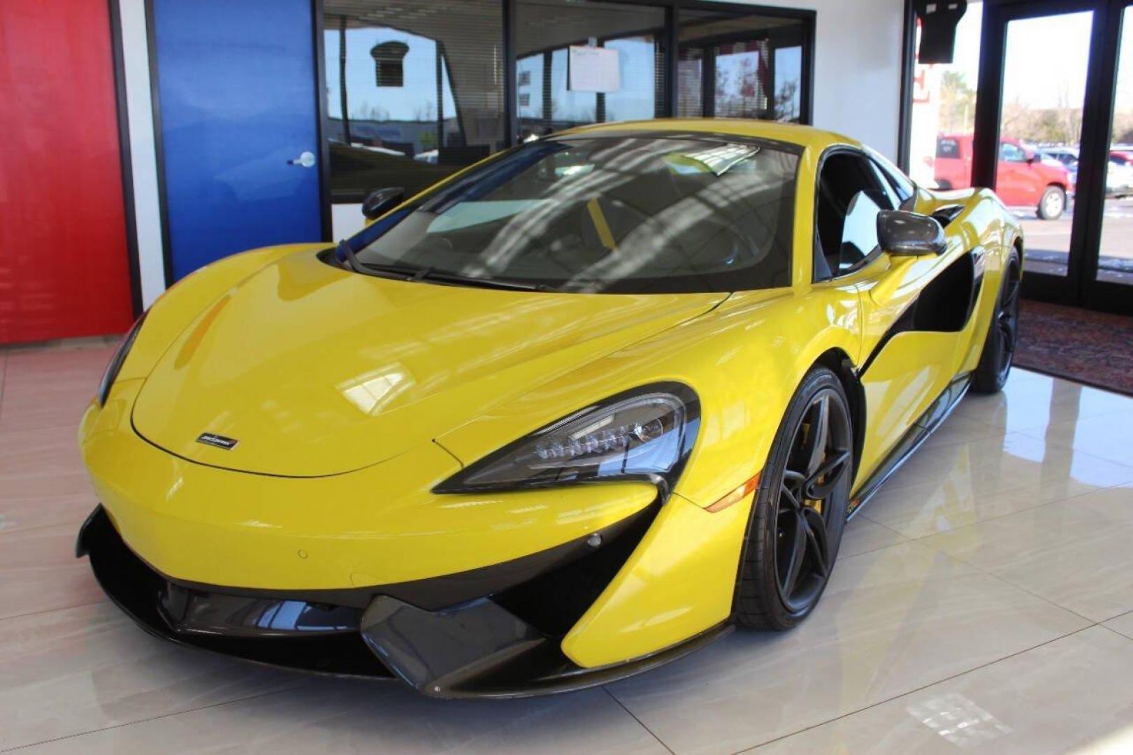 2018 Yellow McLaren 570s Spider (SBM13FAA2JW) with an 3.8L V8 TURBO engine, 7A transmission, located at 4301 NW 39th , Oklahoma City, OK, 73112, (405) 949-5600, 35.512135, -97.598671 - PERSONAL VEHICLE LAST FEW YEARS. IT'S ONE OF THE OWNER'S WIFE'S FEW POSSESSIONS THAT ARE CONSIDERED TOYS, IT LOOKS AND DRIVES LIKE IT'S BRAND NEW, IT'S A MUST SEE NEW TIRES, FRESH OIL CHANGE, NEW BATTERY NO DRIVERS LICENCE NO-FULL COVERAGE INSURANCE-NO CREDIT CHECK. COME ON OVER TO SUPERSPO - Photo#2