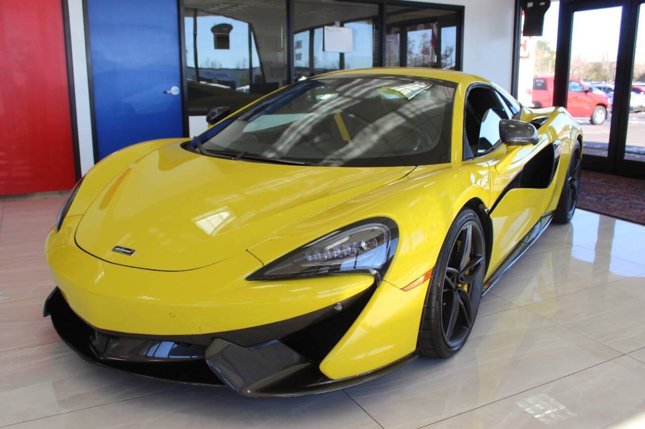 2018 Yellow McLaren 570s Spider (SBM13FAA2JW) with an 3.8L V8 TURBO engine, 7A transmission, located at 4301 NW 39th , Oklahoma City, OK, 73112, (405) 949-5600, 35.512135, -97.598671 - PERSONAL VEHICLE LAST FEW YEARS. IT'S ONE OF THE OWNER'S WIFE'S FEW POSSESSIONS THAT ARE CONSIDERED TOYS, IT LOOKS AND DRIVES LIKE IT'S BRAND NEW, IT'S A MUST SEE. My name is Josh, and I own dealerships and finance companies here in Oklahoma. I have 27 years of experience buying and selling al - Photo#0