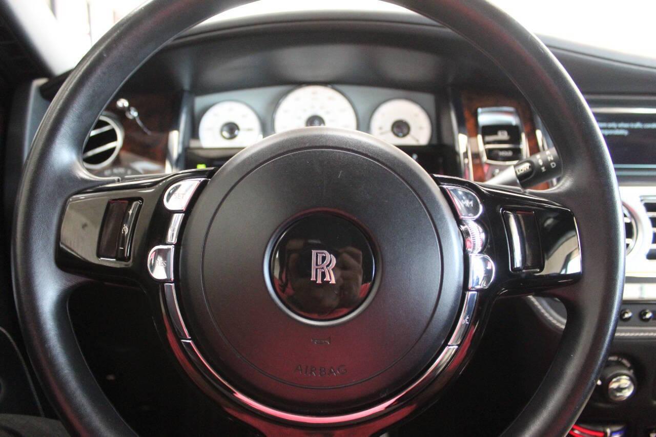 2019 Black Rolls-Royce Ghost Series II Sedan (SCA664S54KU) with an 6.6L V12 DOHC 48V engine, 8A transmission, located at 4301 NW 39th , Oklahoma City, OK, 73112, (405) 949-5600, 35.512135, -97.598671 - PERSONAL VEHICLE LAST FEW YEARS. it's one of a wife's few possessions that are considered toys looks and drives brand new its a must see. My name is Josh, and I own dealerships and finance companies here in Oklahoma. I have 27 years of experience buying and selling all makes and models of vehi - Photo#12