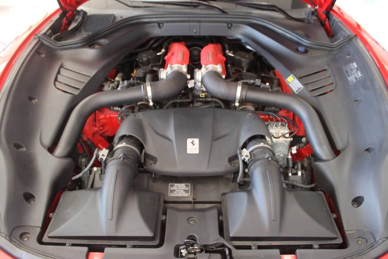 2016 Red Ferrari California Convertible T (ZFF77XJA9G0) with an 3.9L V8 DOHC 32V engine, 7A transmission, located at 4301 NW 39th , Oklahoma City, OK, 73112, (405) 949-5600, 35.512135, -97.598671 - Rare combo: red exterior and tan interior. Fully functional. PERSONAL VEHICLE LAST FEW YEARS SINCE 2017 . IT'S ONE OF THE OWNER'S WIFE'S FEW POSSESSIONS THAT ARE CONSIDERED TOYS, IT LOOKS AND DRIVES LIKE new, IT'S A MUST SEE for this price. ..... small crack on the windshield..... My na - Photo#12