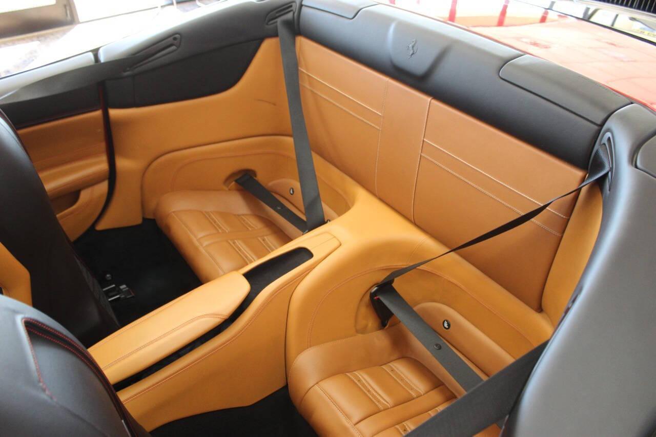 2016 Red Ferrari California Convertible T (ZFF77XJA9G0) with an 3.9L V8 DOHC 32V engine, 7A transmission, located at 4301 NW 39th , Oklahoma City, OK, 73112, (405) 949-5600, 35.512135, -97.598671 - Rare combo: red exterior and tan interior. Fully functional. PERSONAL VEHICLE LAST FEW YEARS SINCE 2017 . IT'S ONE OF THE OWNER'S WIFE'S FEW POSSESSIONS THAT ARE CONSIDERED TOYS, IT LOOKS AND DRIVES LIKE new, IT'S A MUST SEE for this price. ..... small crack on the windshield..... My na - Photo#22