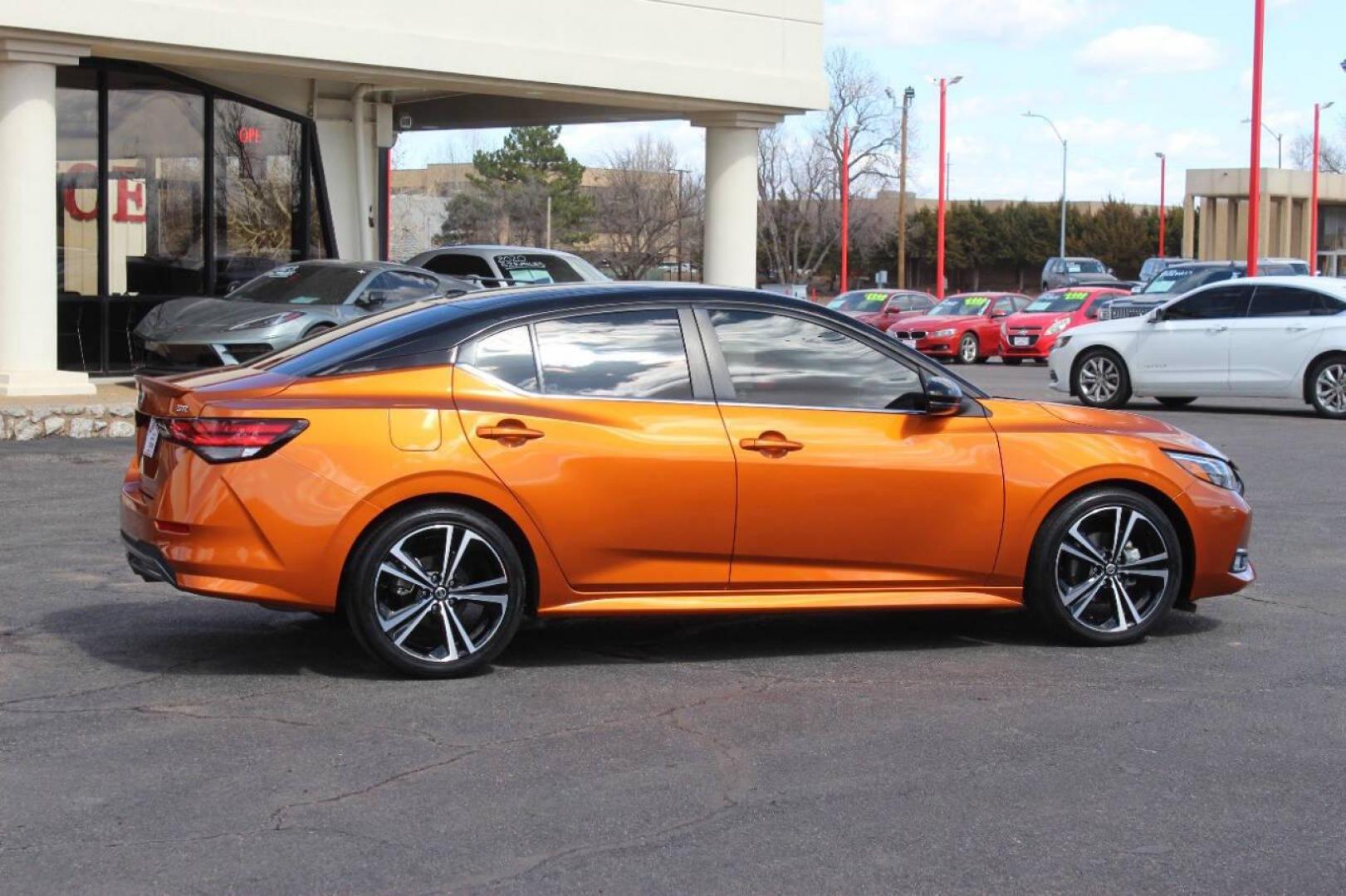 2023 Orange Nissan Sentra SR (3N1AB8DV7PY) with an 1.8L L4 SFI DOHC 16V engine, CVT transmission, located at 4301 NW 39th , Oklahoma City, OK, 73112, (405) 949-5600, 35.512135, -97.598671 - NO DRIVERS LICENCE NO-FULL COVERAGE INSURANCE-NO CREDIT CHECK. COME ON OVER TO SUPERSPORTS AND TAKE A LOOK AND TEST DRIVE. PLEASE GIVE US A CALL AT (405) 949-5600. NO LICENSIA DE MANEJAR- NO SEGURO DE COBERTURA TOTAL- NO VERIFICACCION DE CREDITO. POR FAVOR VENGAN A SUPERSPORTS, ECHE UN - Photo#2