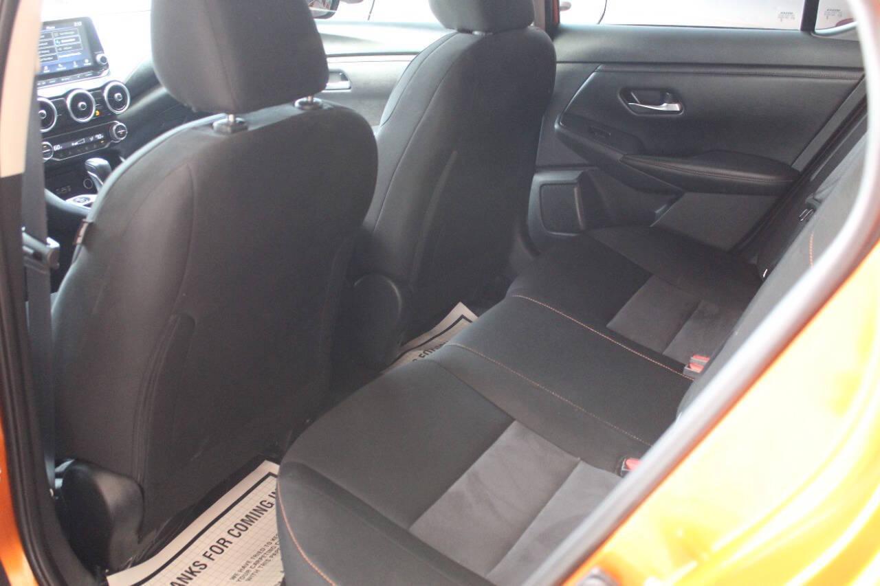 2023 Orange Nissan Sentra SR (3N1AB8DV7PY) with an 2.0L I4 2.0L I4 engine, CVT transmission, located at 4301 NW 39th , Oklahoma City, OK, 73112, (405) 949-5600, 35.512135, -97.598671 - NO DRIVERS LICENCE NO-FULL COVERAGE INSURANCE-NO CREDIT CHECK. COME ON OVER TO SUPERSPORTS AND TAKE A LOOK AND TEST DRIVE. PLEASE GIVE US A CALL AT (405) 949-5600. NO LICENSIA DE MANEJAR- NO SEGURO DE COBERTURA TOTAL- NO VERIFICACCION DE CREDITO. POR FAVOR VENGAN A SUPERSPORTS, ECHE UN - Photo#13