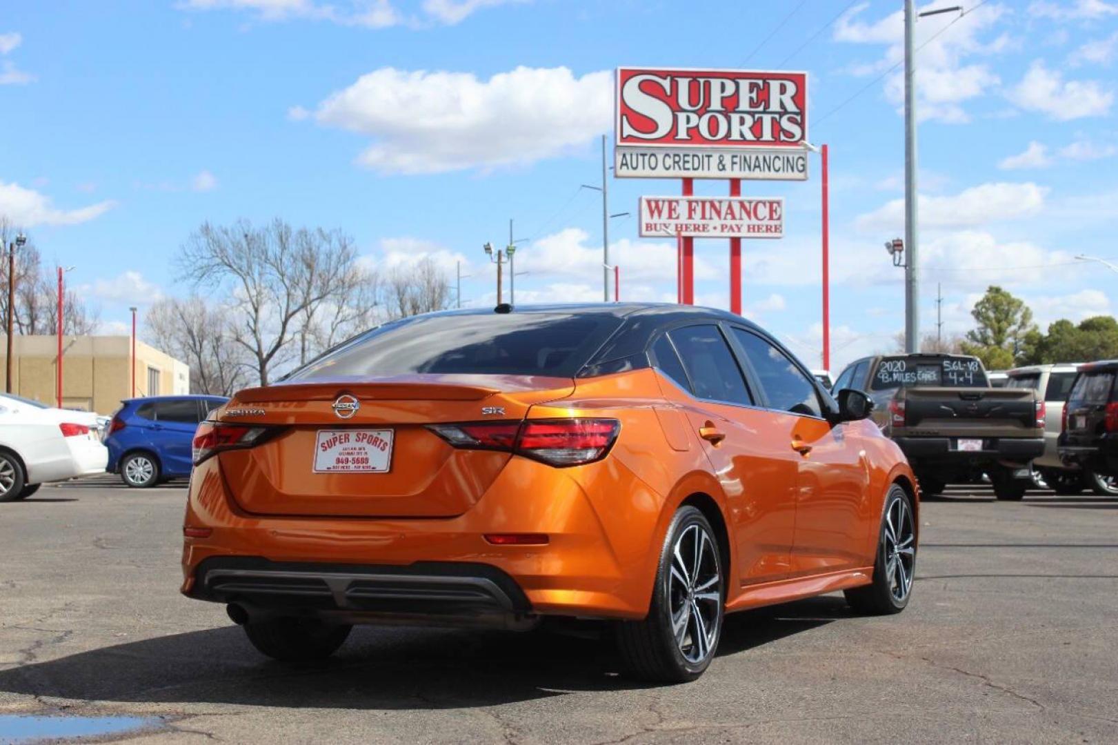 2023 Orange Nissan Sentra SR (3N1AB8DV7PY) with an 1.8L L4 SFI DOHC 16V engine, CVT transmission, located at 4301 NW 39th , Oklahoma City, OK, 73112, (405) 949-5600, 35.512135, -97.598671 - NO DRIVERS LICENCE NO-FULL COVERAGE INSURANCE-NO CREDIT CHECK. COME ON OVER TO SUPERSPORTS AND TAKE A LOOK AND TEST DRIVE. PLEASE GIVE US A CALL AT (405) 949-5600. NO LICENSIA DE MANEJAR- NO SEGURO DE COBERTURA TOTAL- NO VERIFICACCION DE CREDITO. POR FAVOR VENGAN A SUPERSPORTS, ECHE UN - Photo#3