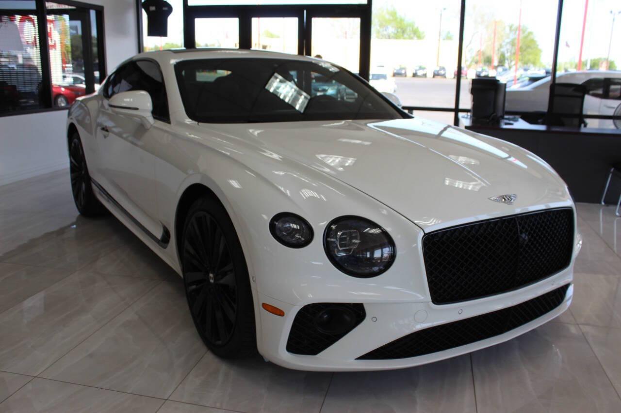 2023 White Bentley Continental GT Speed Coupe (SCBCT2ZG7PC) with an 4.0L V8 DOHC 32V engine, 8A transmission, located at 4301 NW 39th , Oklahoma City, OK, 73112, (405) 949-5600, 35.512135, -97.598671 - PERSONAL VEHICLE LAST FEW YEARS. it's one of a wife's few possessions that are considered toys looks and drives brand new its a must see. My name is Josh, and I own dealerships and finance companies here in Oklahoma. I have 27 years of experience buying and selling all makes and models of vehi - Photo#0