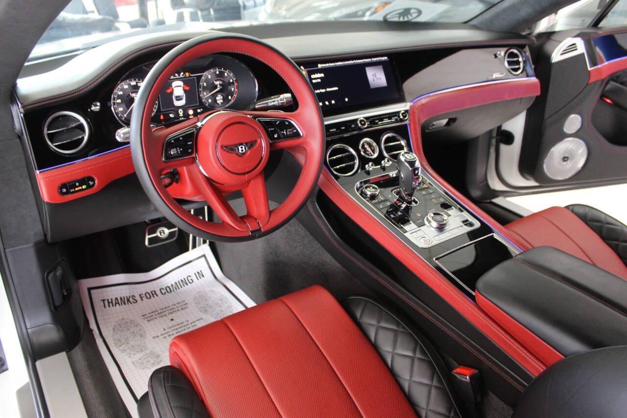 2023 White Bentley Continental GT Speed Coupe (SCBCT2ZG7PC) with an 4.0L V8 DOHC 32V engine, 8A transmission, located at 4301 NW 39th , Oklahoma City, OK, 73112, (405) 949-5600, 35.512135, -97.598671 - PERSONAL VEHICLE LAST FEW YEARS. it's one of a wife's few possessions that are considered toys looks and drives brand new its a must see. My name is Josh, and I own dealerships and finance companies here in Oklahoma. I have 27 years of experience buying and selling all makes and models of vehi - Photo#7