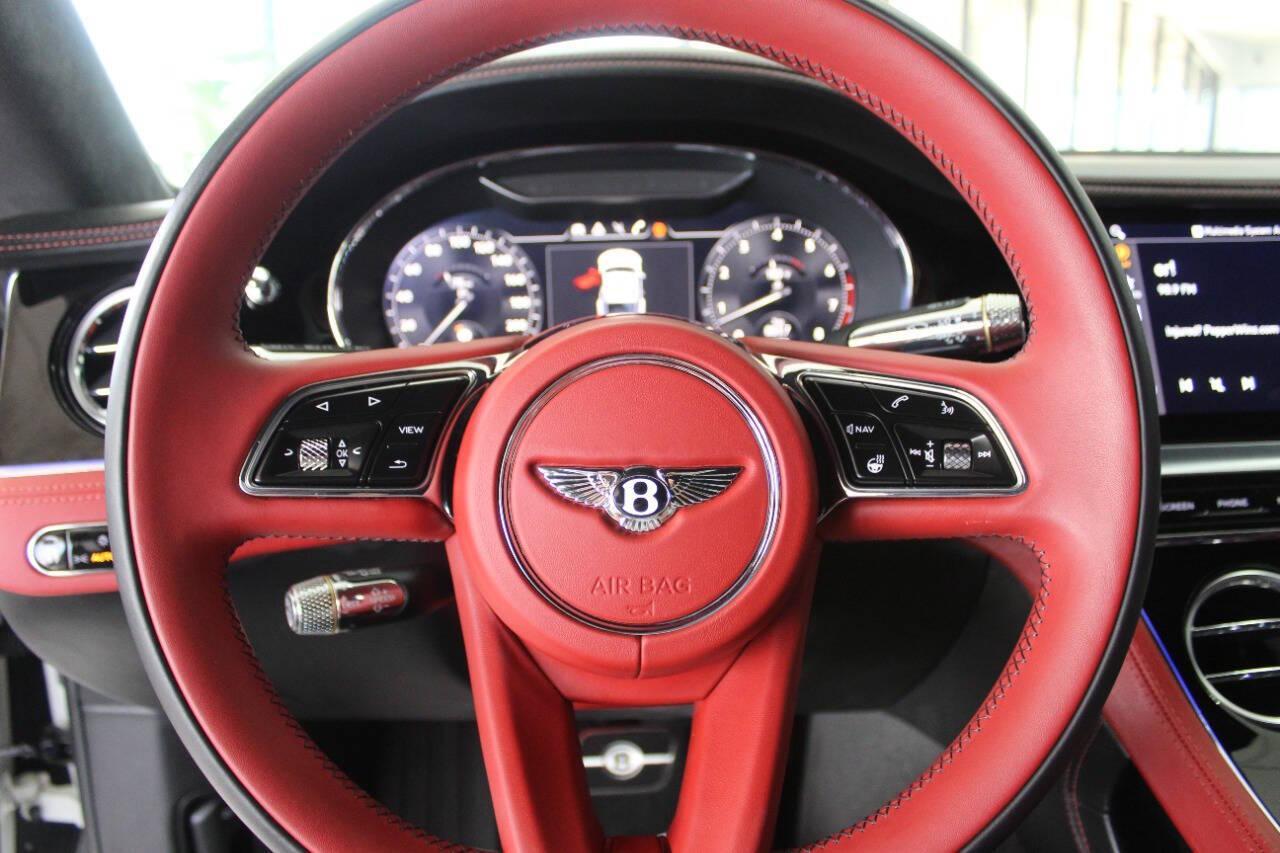 2023 White Bentley Continental GT Speed Coupe (SCBCT2ZG7PC) with an 4.0L V8 DOHC 32V engine, 8A transmission, located at 4301 NW 39th , Oklahoma City, OK, 73112, (405) 949-5600, 35.512135, -97.598671 - PERSONAL VEHICLE LAST FEW YEARS. it's one of a wife's few possessions that are considered toys looks and drives brand new its a must see. My name is Josh, and I own dealerships and finance companies here in Oklahoma. I have 27 years of experience buying and selling all makes and models of vehi - Photo#17