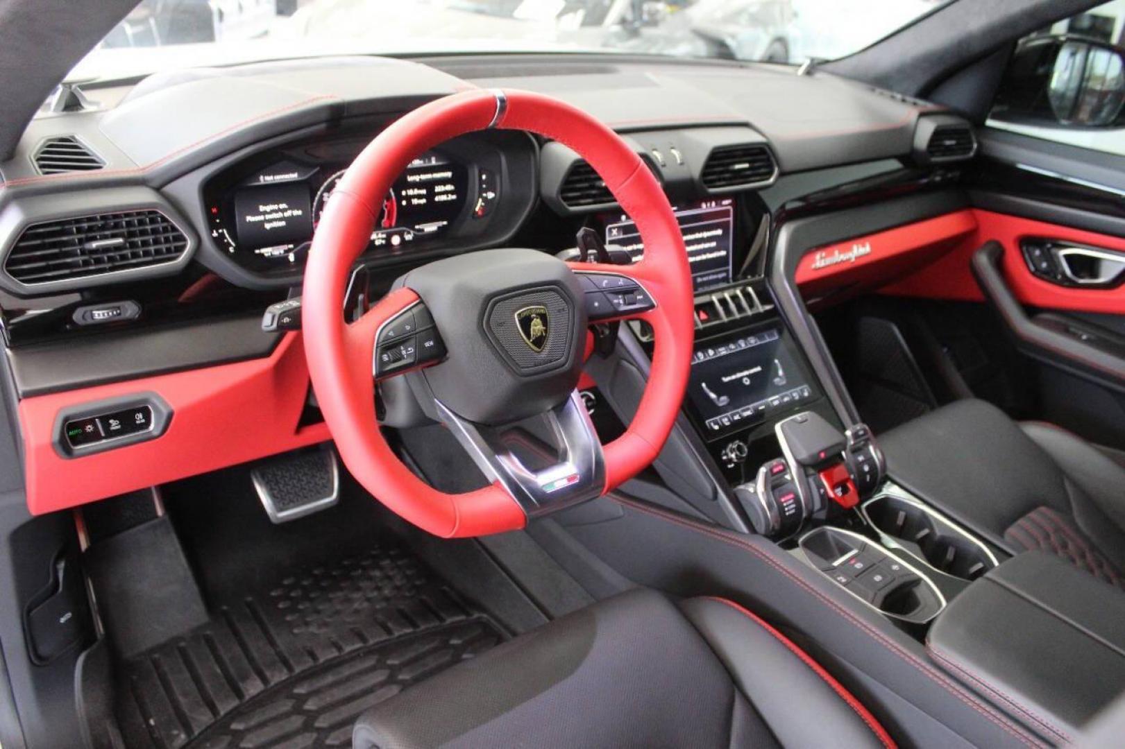 2023 Off White Lamborghini Urus S (ZPBUB3ZL4PL) with an 4.0L V8 DOHC 32V engine, 8A transmission, located at 4301 NW 39th , Oklahoma City, OK, 73112, (405) 949-5600, 35.512135, -97.598671 - it's one of a wife's few possessions that are considered toys looks and drives brand new its a must see. looks and drives brand new its a must see. under factory warranty. fresh oil. NO DRIVERS LICENCE NO-FULL COVERAGE INSURANCE-NO CREDIT CHECK. COME ON OVER TO SUPERSPORTS AND TAKE A LOOK AND - Photo#32